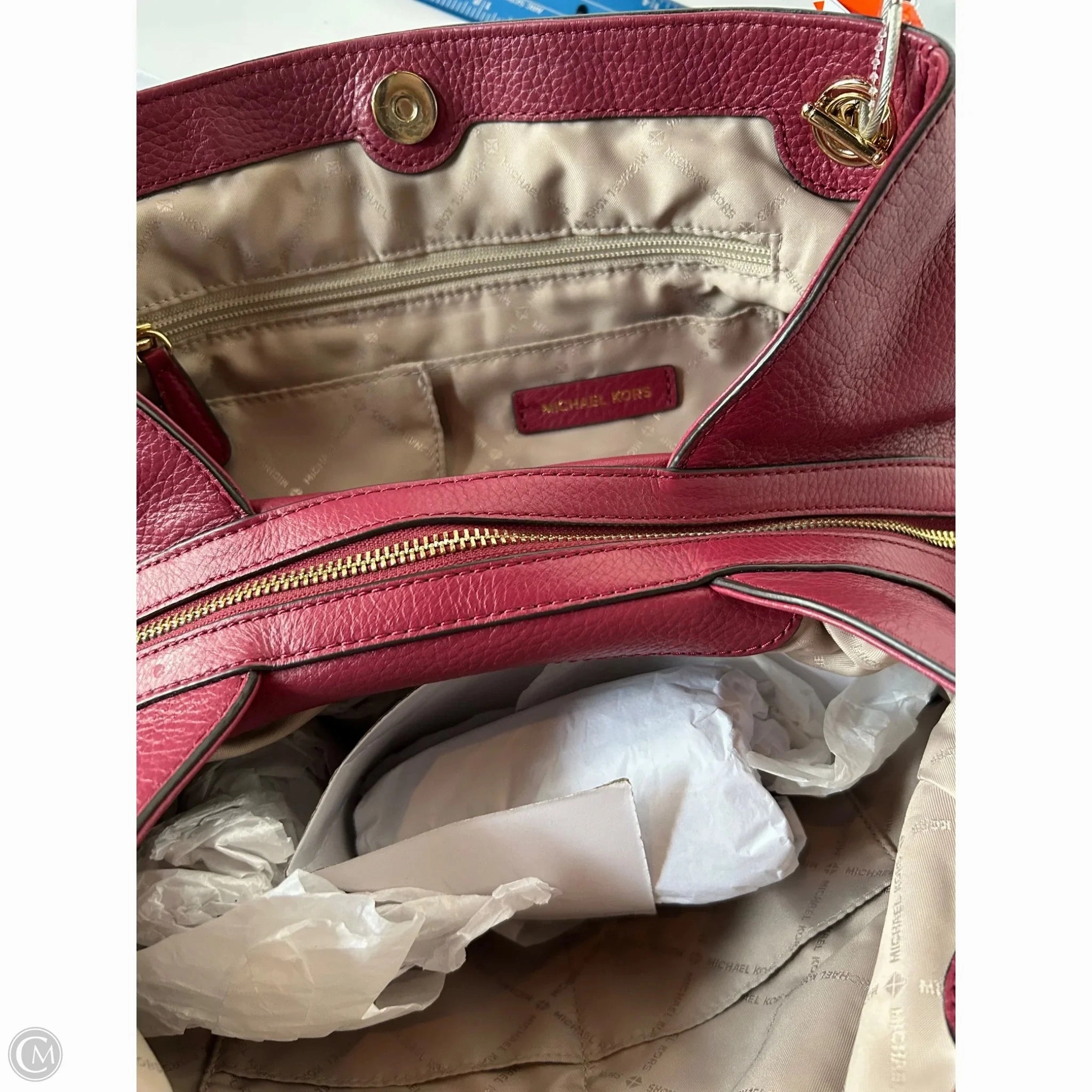 Handbag Designer By Michael Kors, Size: Medium