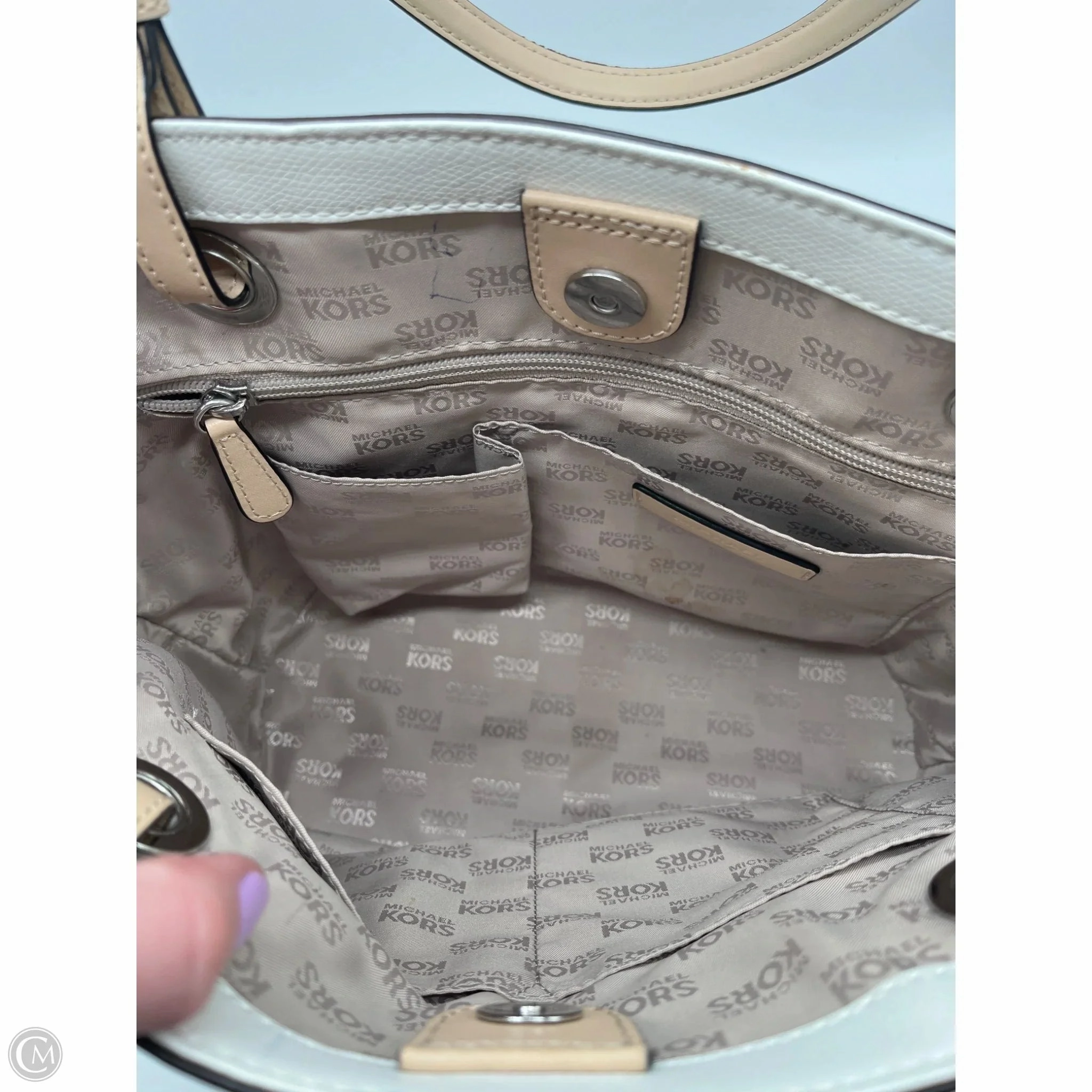 Handbag Designer By Michael Kors, Size: Medium