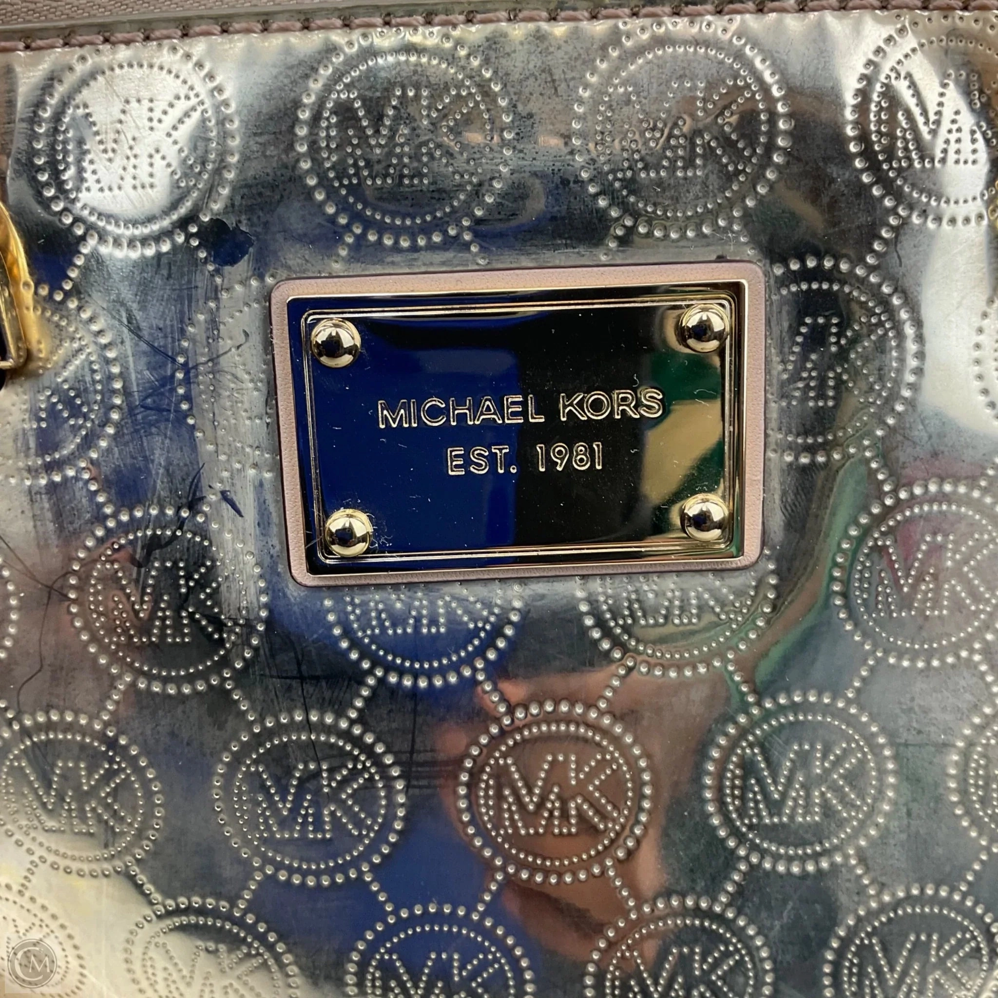 Handbag Designer By Michael Kors, Size: Medium