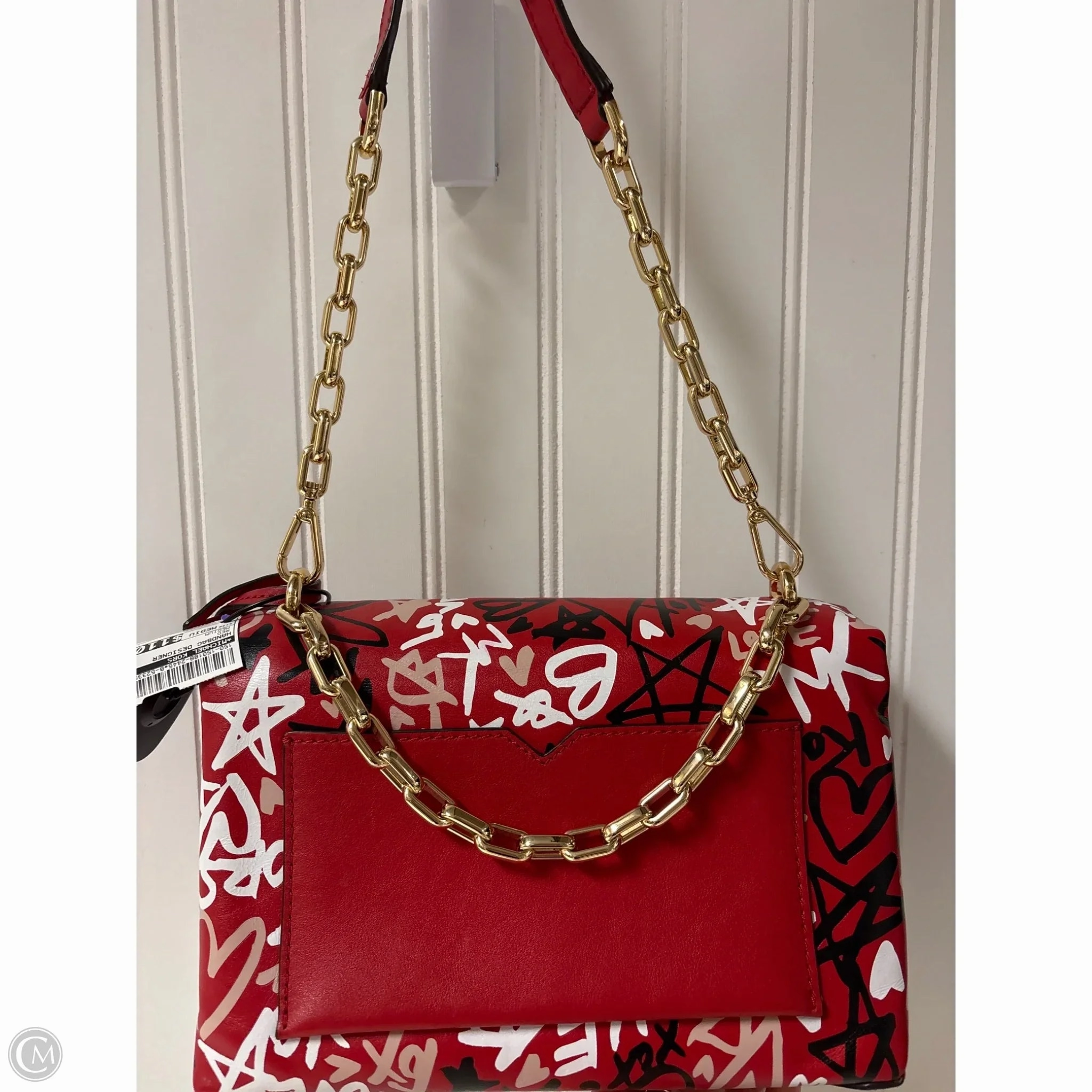 Handbag Designer By Michael Kors, Size: Medium