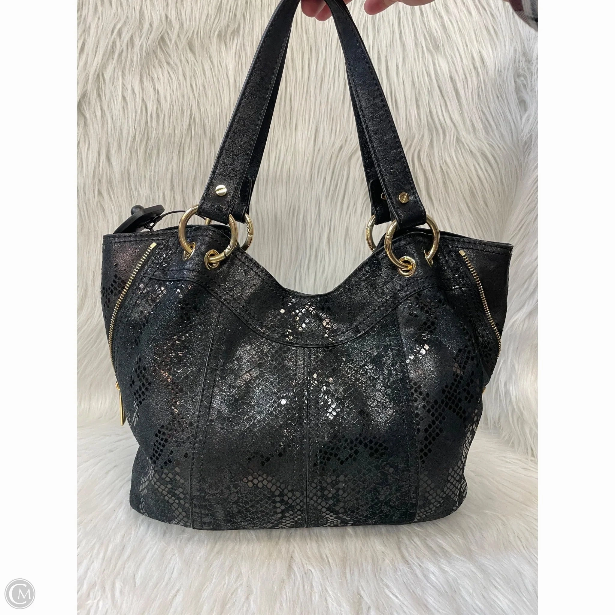 Handbag Designer By Michael Kors, Size: Medium