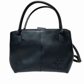 Handbag Designer By Tory Burch In Black, Size:Medium