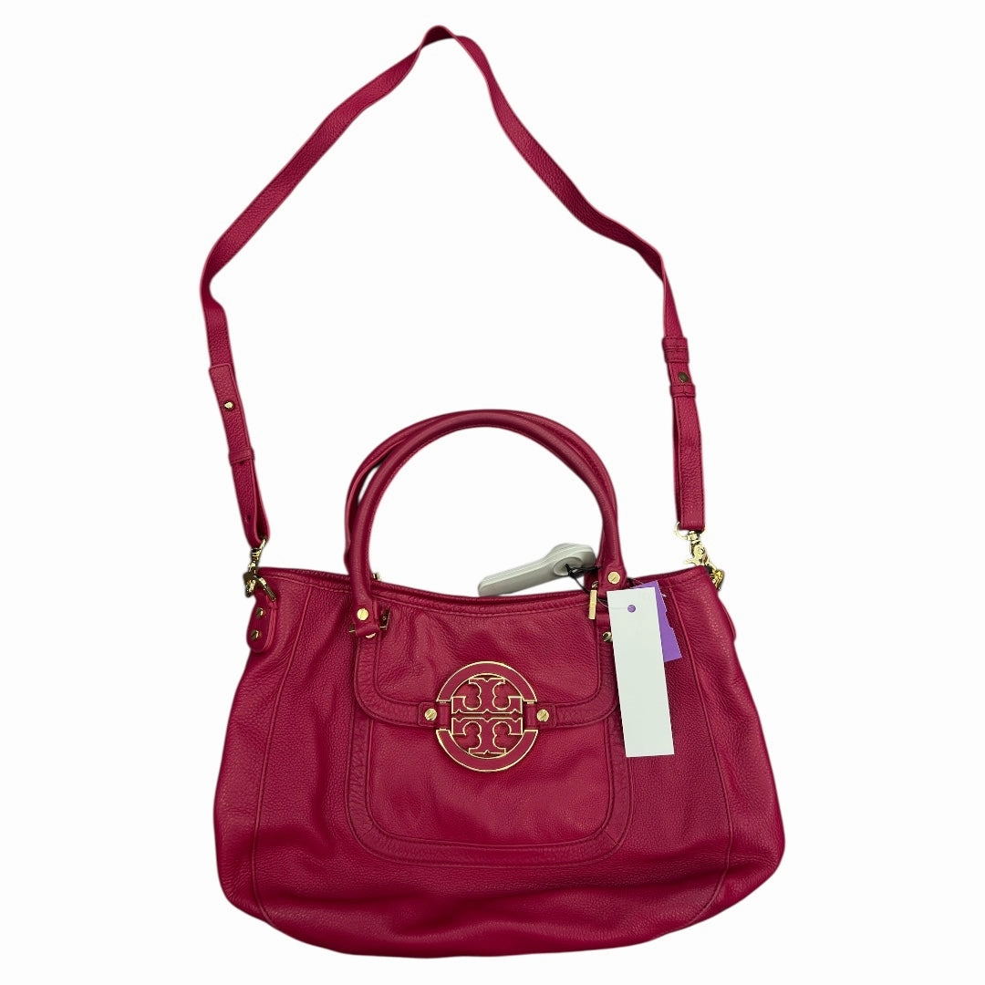 Handbag Designer By Tory Burch In Pink, Size:Large
