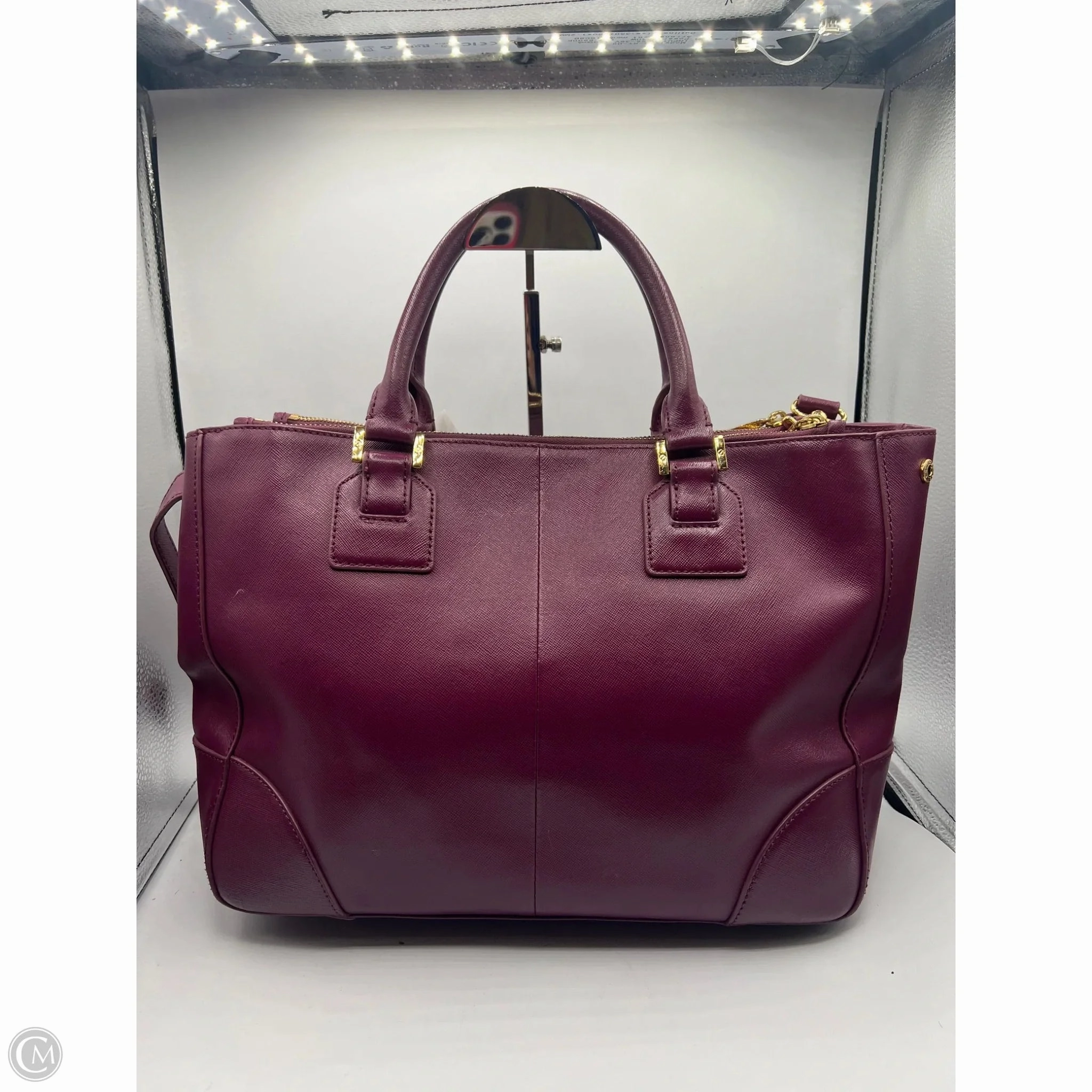Handbag Designer By Tory Burch, Size: Large