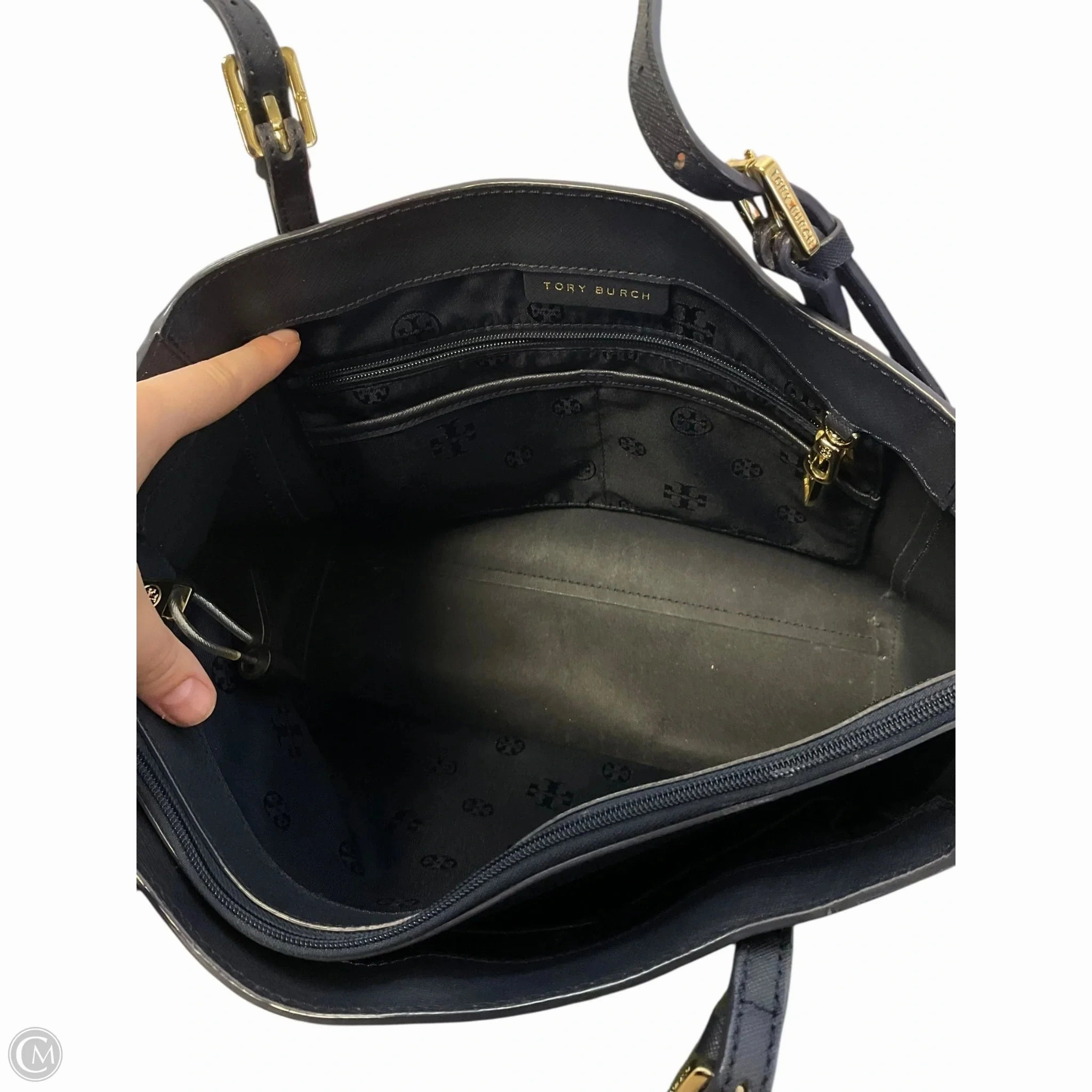 Handbag Designer By Tory Burch, Size: Medium