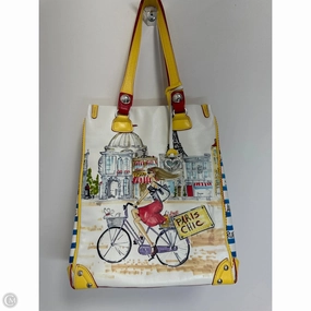 Handbag Leather By Brighton, Size: Large