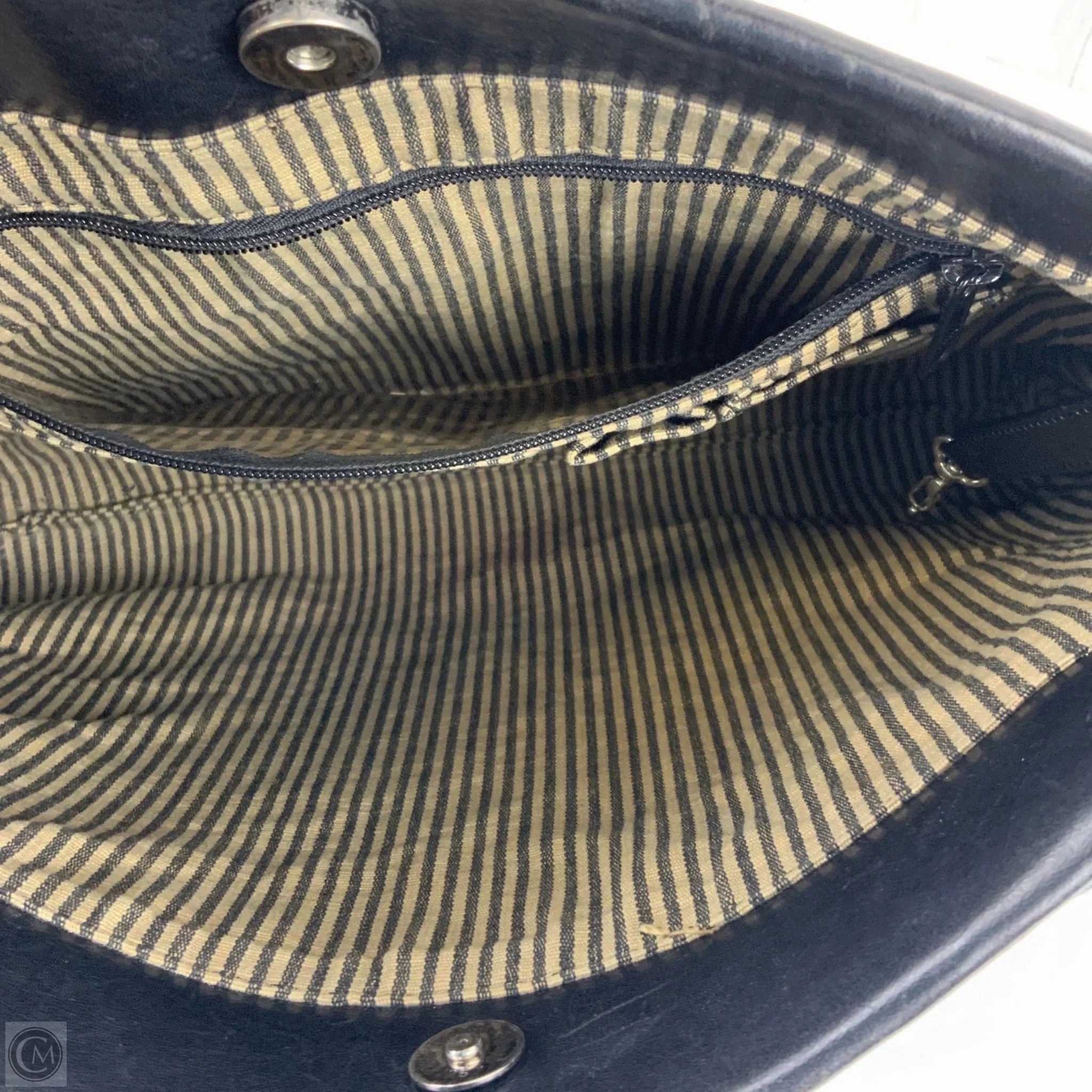 Handbag Leather By Brighton, Size: Large