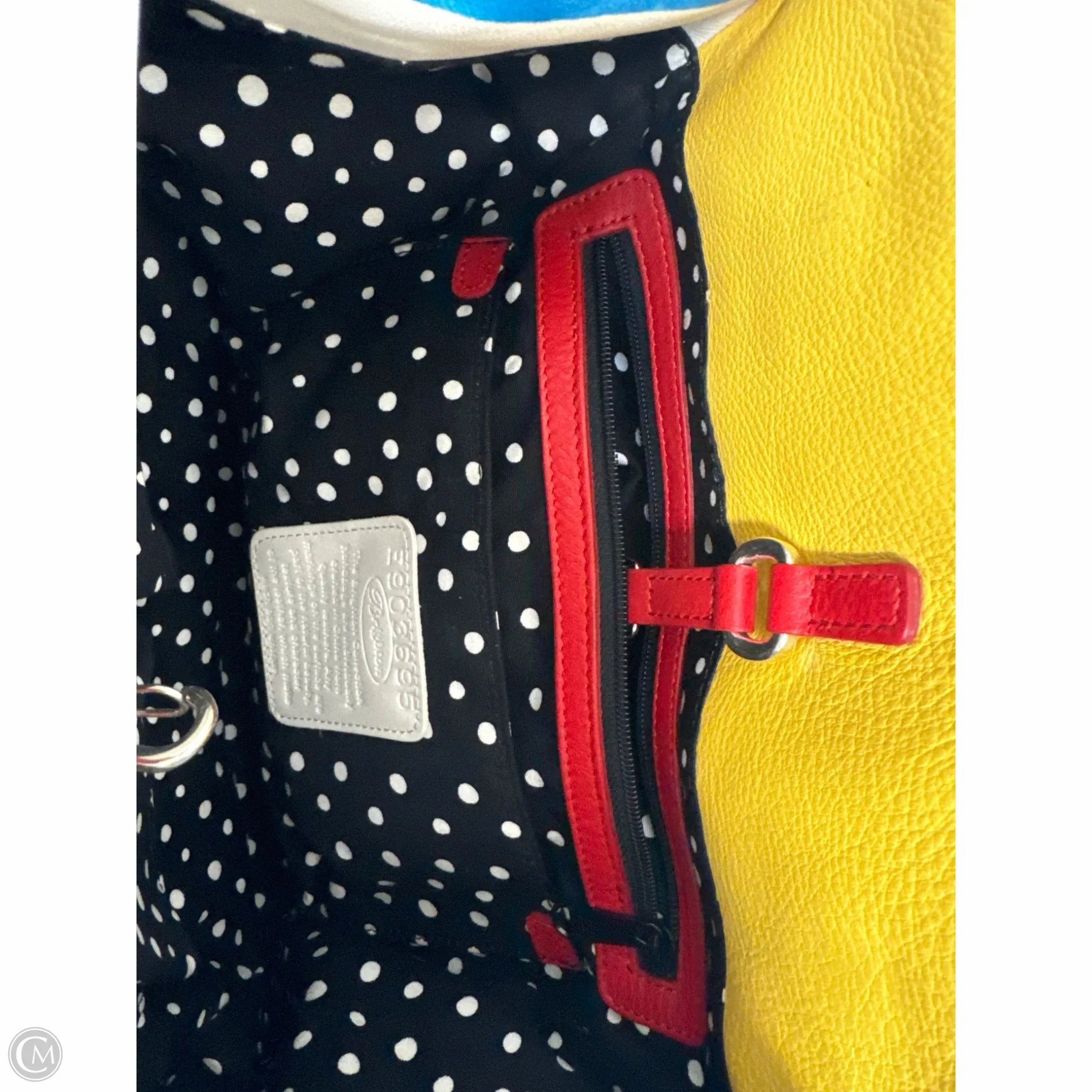 Handbag Leather By Brighton, Size: Large