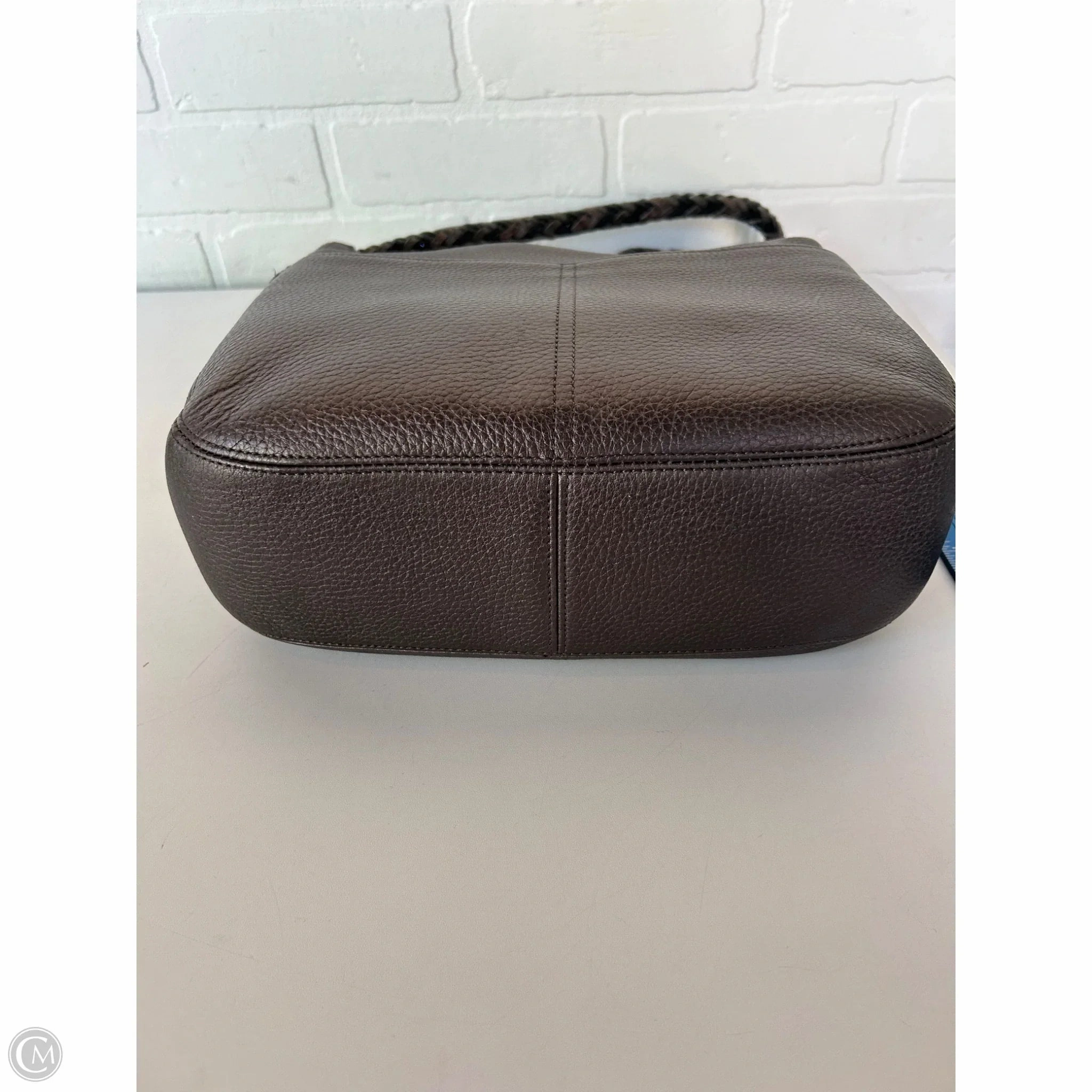 Handbag Leather By Brighton, Size: Large