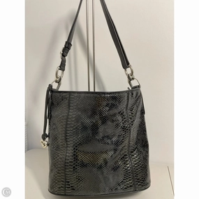 Handbag Leather By Brighton, Size: Large