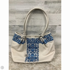 Handbag Leather By Brighton, Size: Large