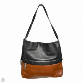 Handbag Leather By Brighton, Size: Large
