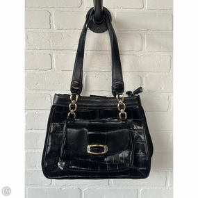 Handbag Leather By Brighton, Size: Medium