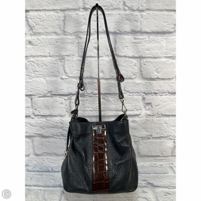 Handbag Leather By Brighton, Size: Medium