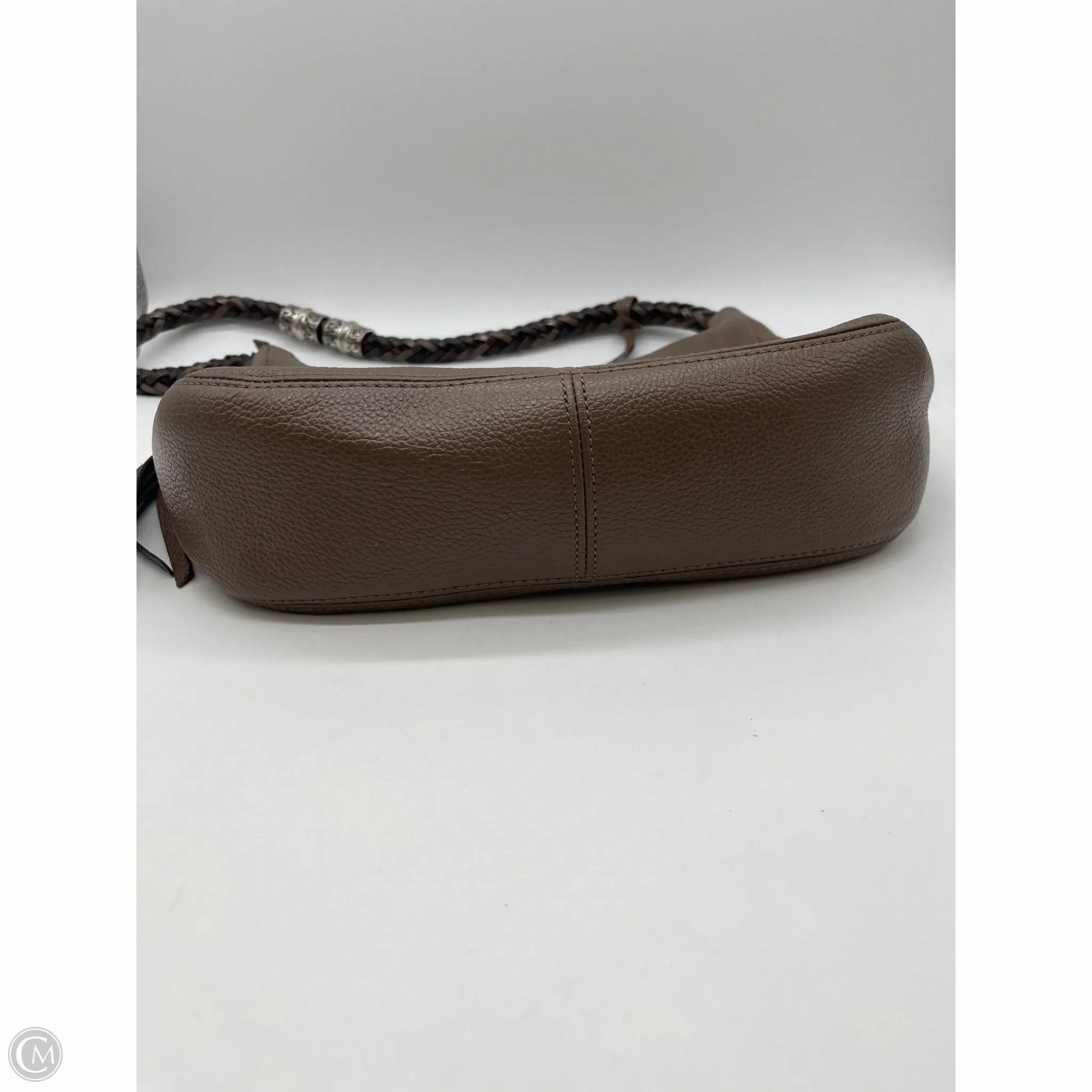 Handbag Leather By Brighton, Size: Medium