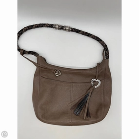 Handbag Leather By Brighton, Size: Medium
