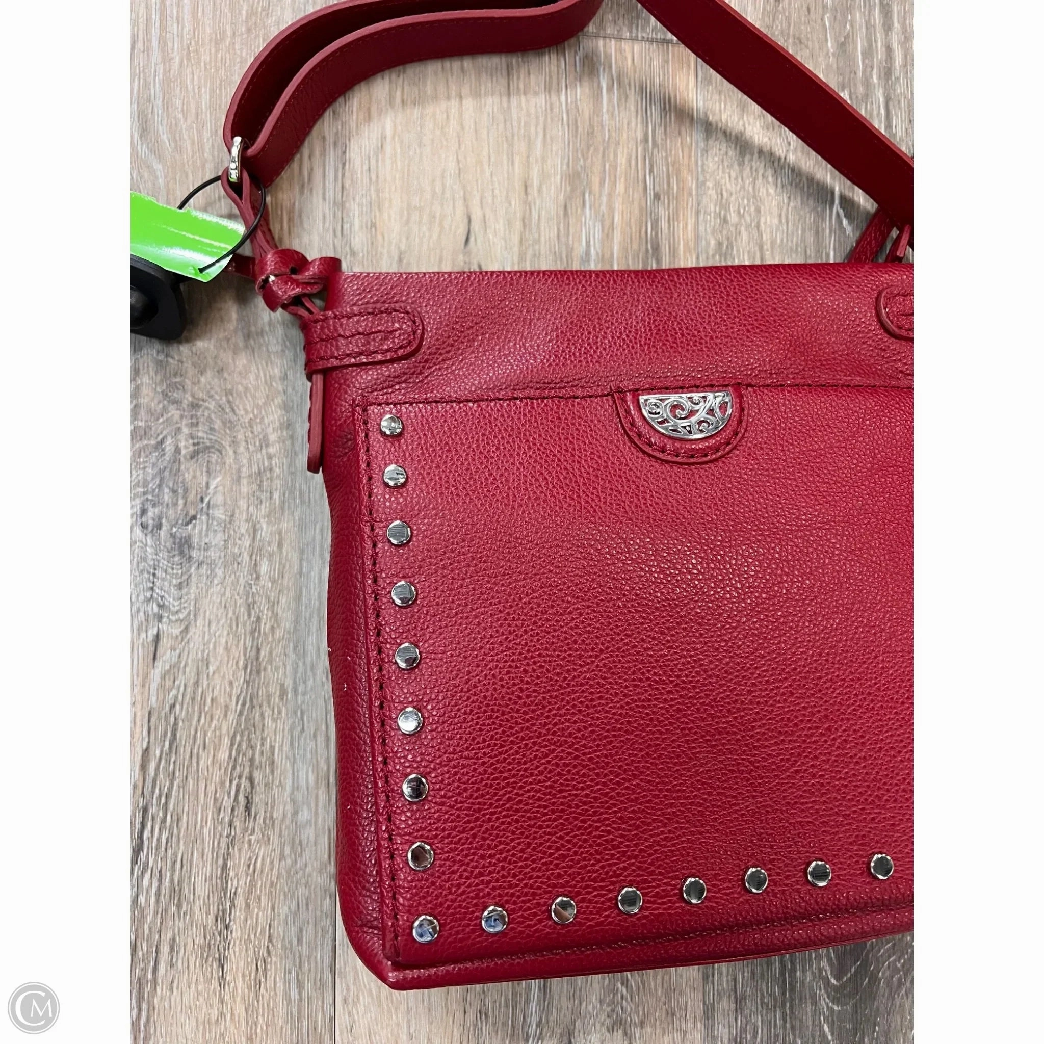 Handbag Leather Designer By Brighton, Size: Medium