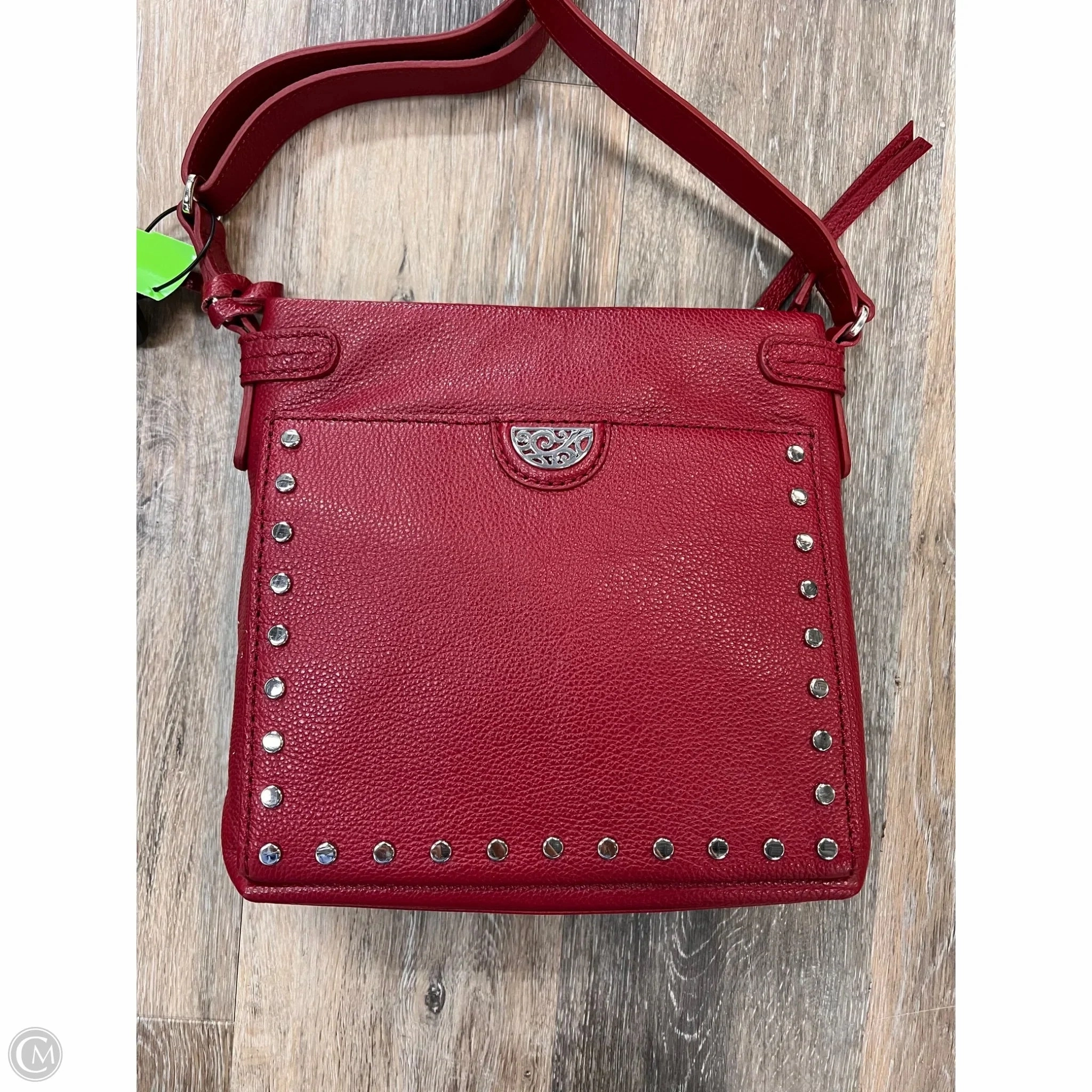 Handbag Leather Designer By Brighton, Size: Medium