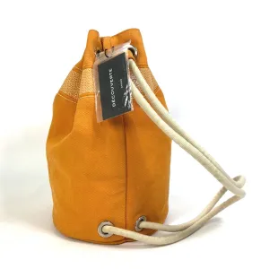 HERMES Shoulder Bag cotton Orange Shoulder Sac Marine Receive MM Women Used