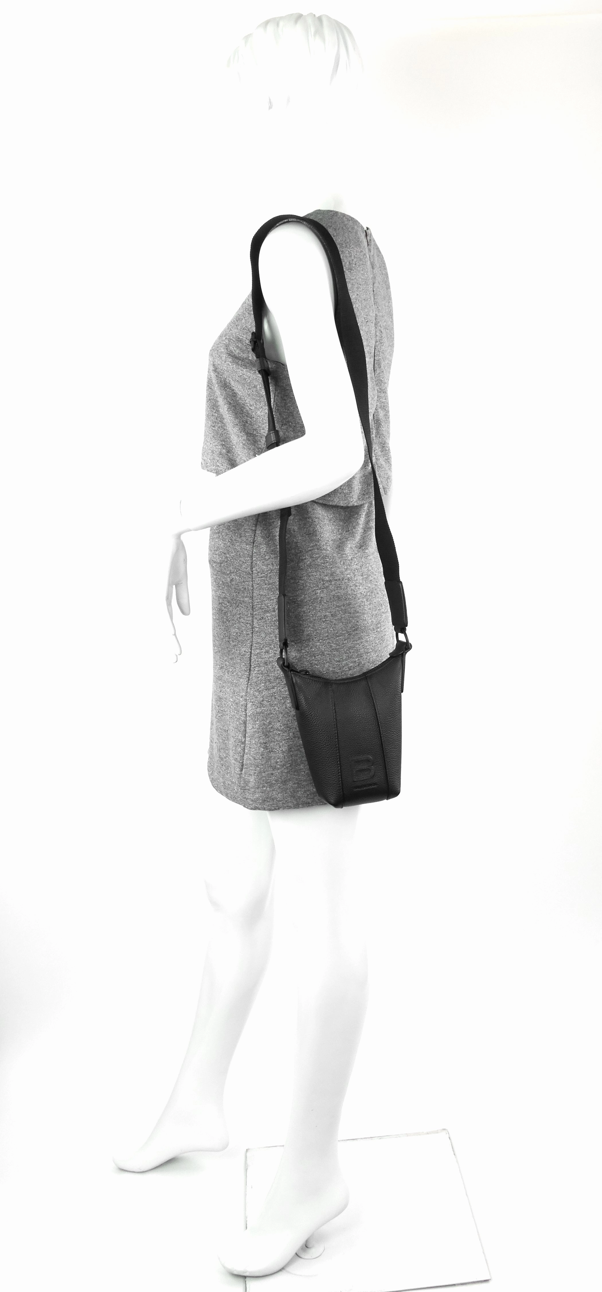 Hourglass Calfskin Messenger Bag