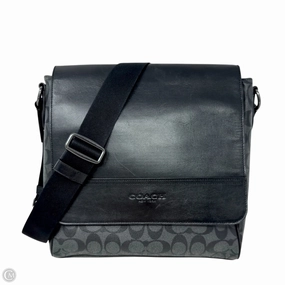 Houston Map Bag In Signature Canvas Designer By Coach, Size: Large