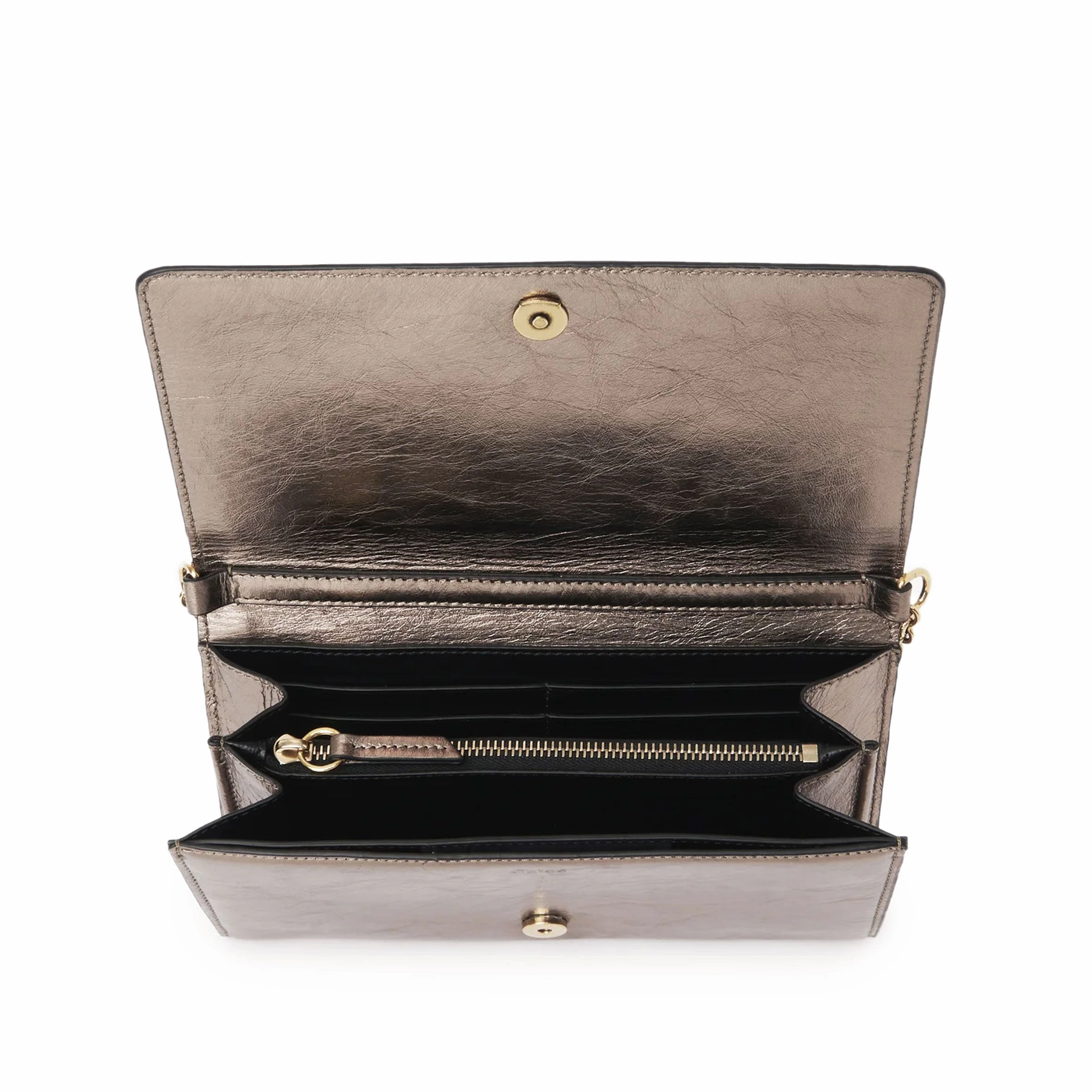 Iconic Flap WOC, Metallic
