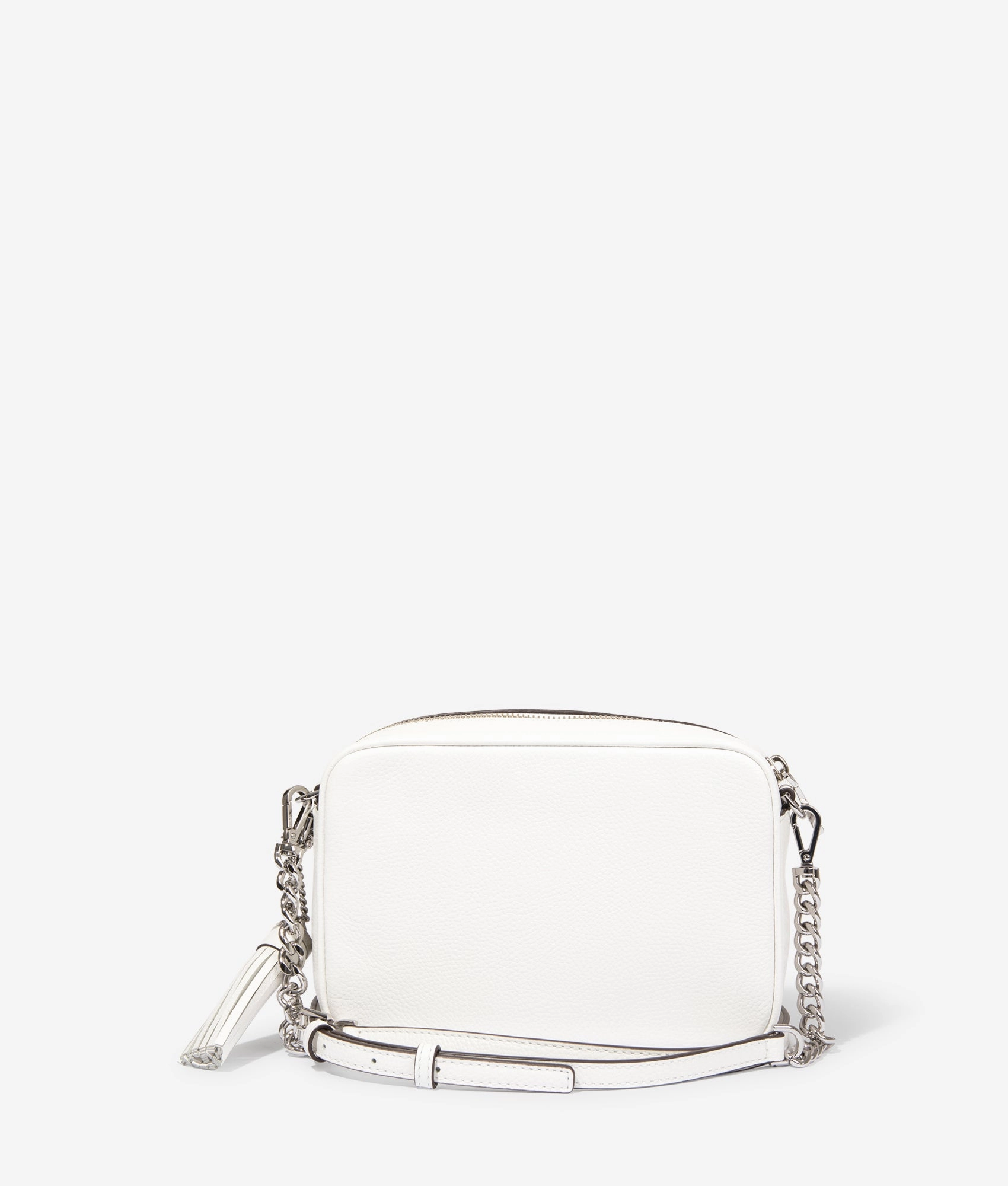 Jet set camera bag in optic white