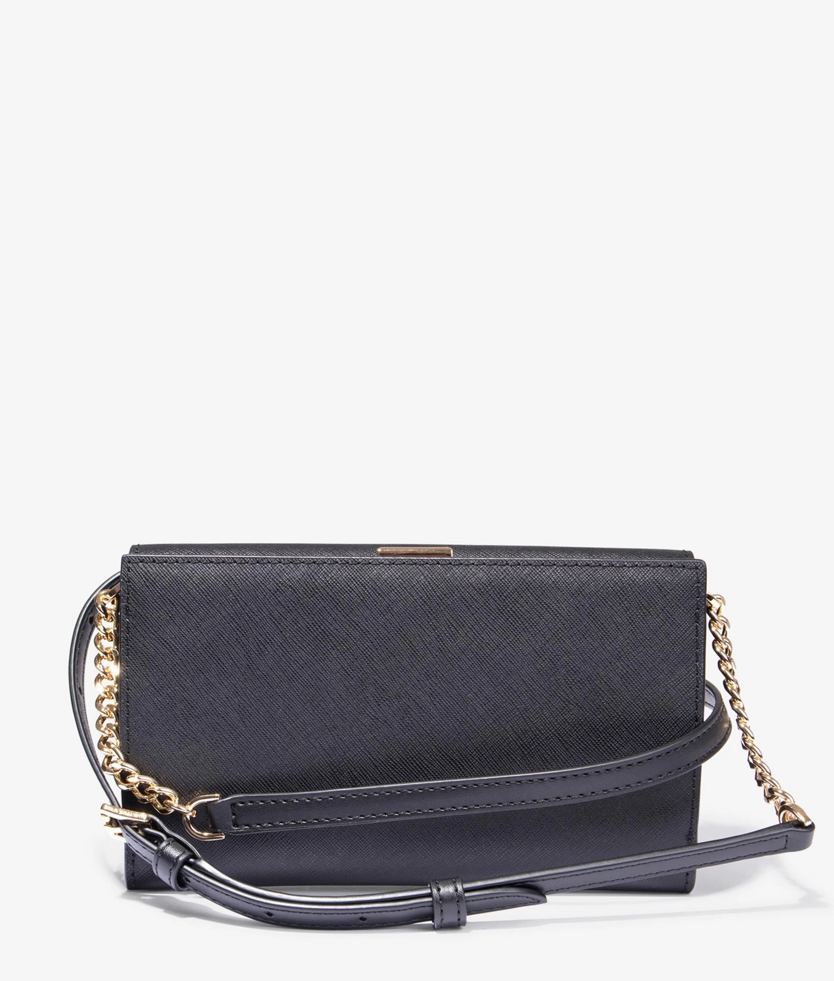 Jet set large frame crossbody in black