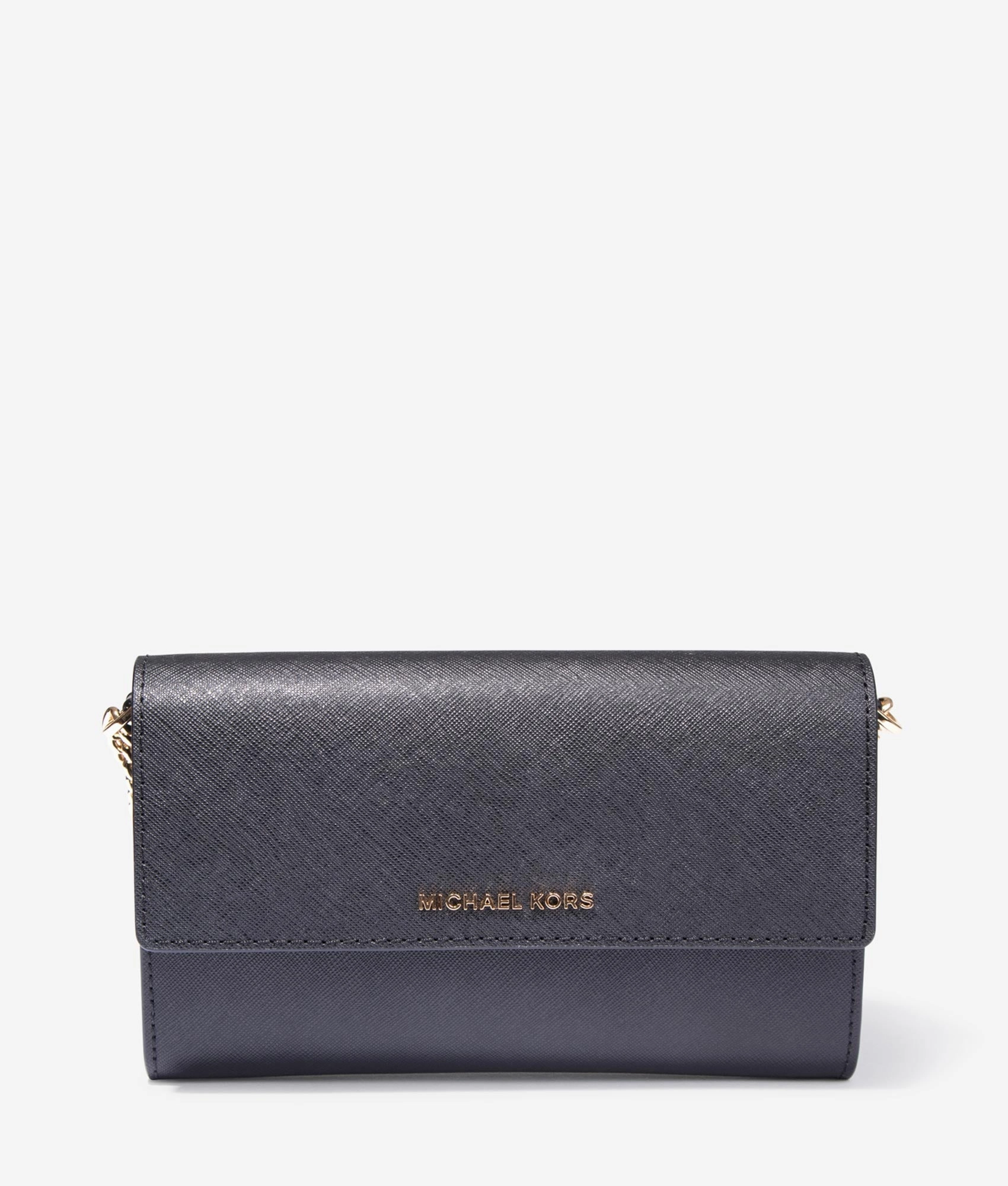 Jet set large frame crossbody in black