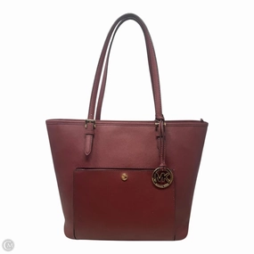 Jet Set Snap Pocket Tote in Brick Designer By Michael Kors  Size: Medium