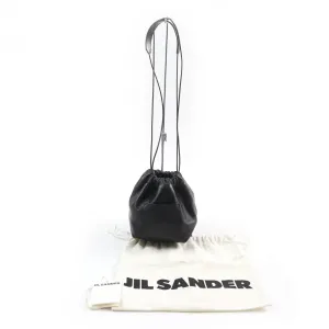 JIL SANDER Shoulder Bag JSPR853407 WRB73010N leather Black natural