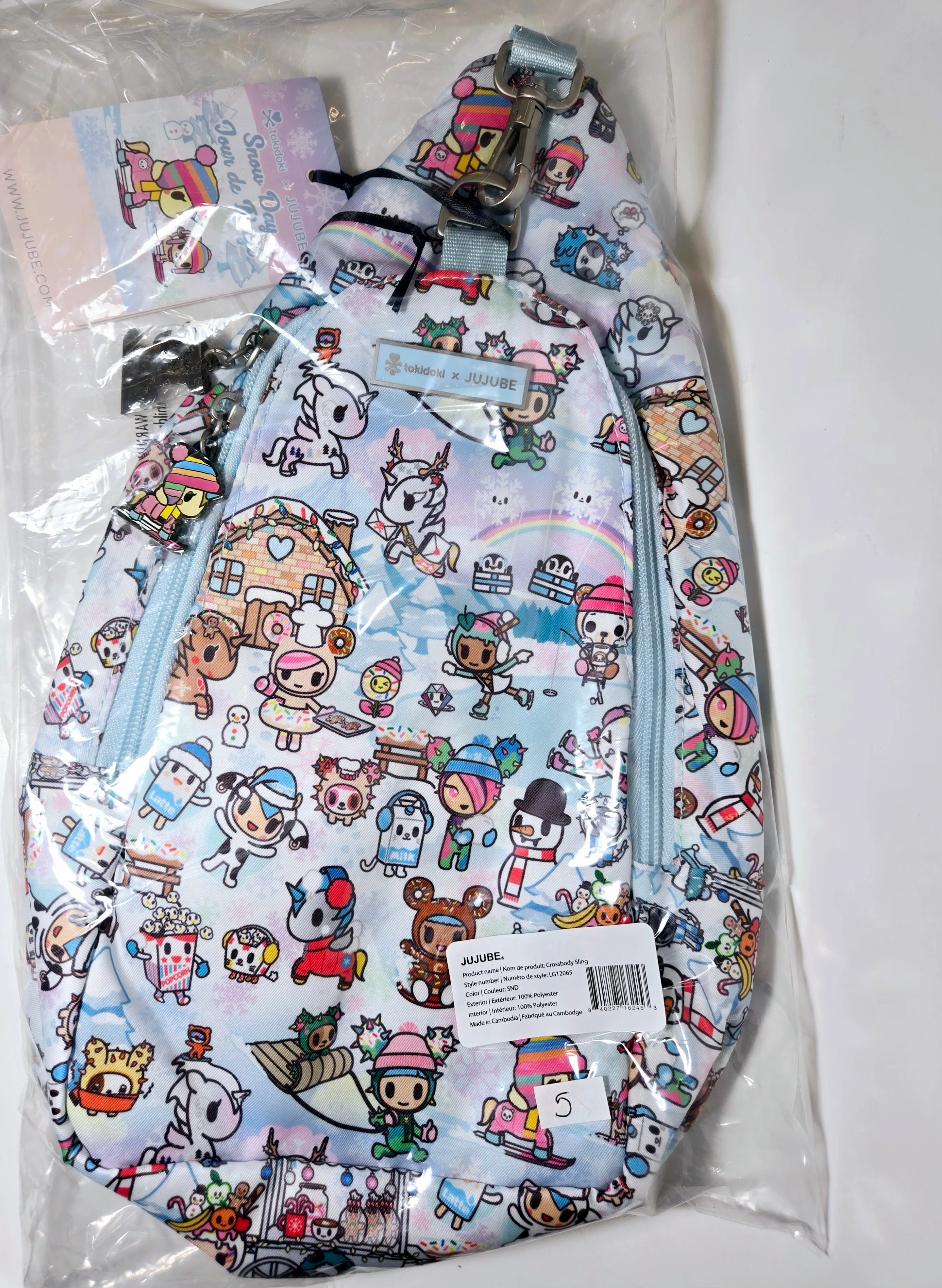 Jujube - Tokidoki - Snow Day - Crossbody Sling