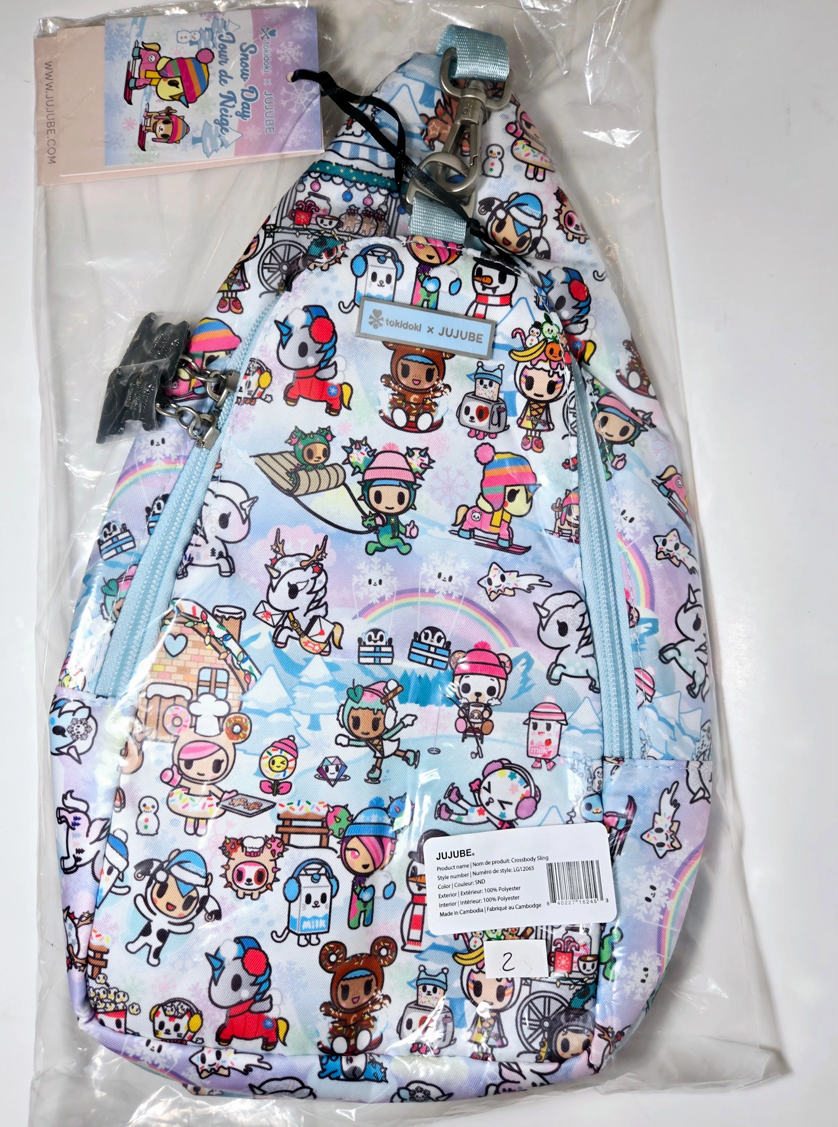 Jujube - Tokidoki - Snow Day - Crossbody Sling
