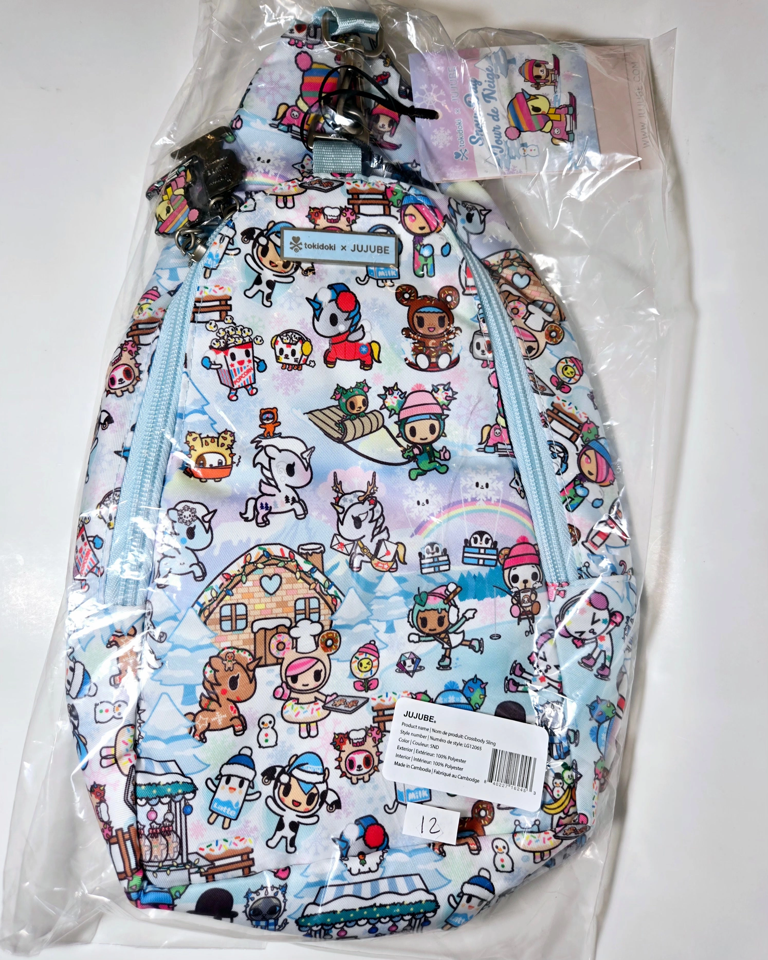 Jujube - Tokidoki - Snow Day - Crossbody Sling