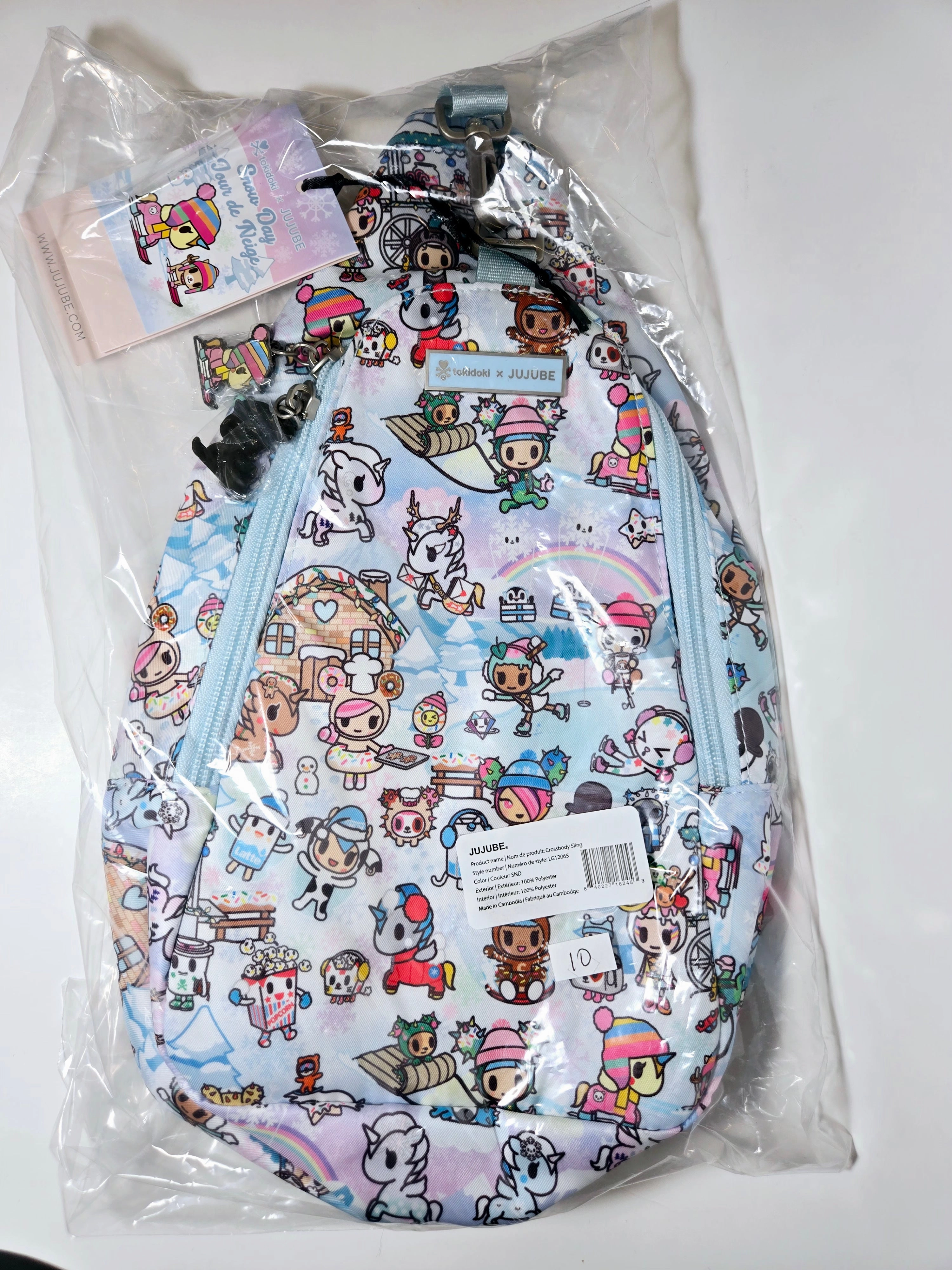 Jujube - Tokidoki - Snow Day - Crossbody Sling