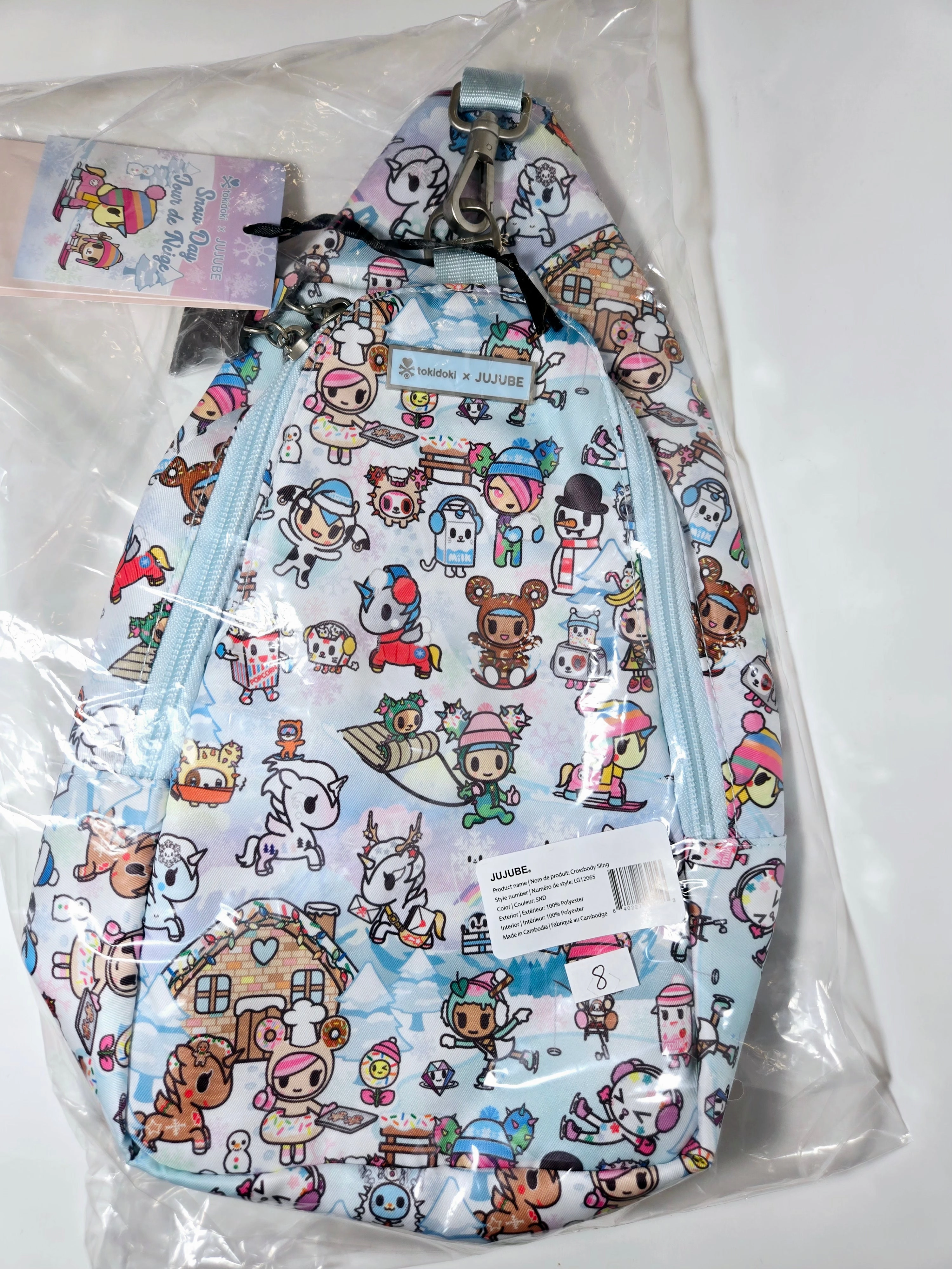 Jujube - Tokidoki - Snow Day - Crossbody Sling
