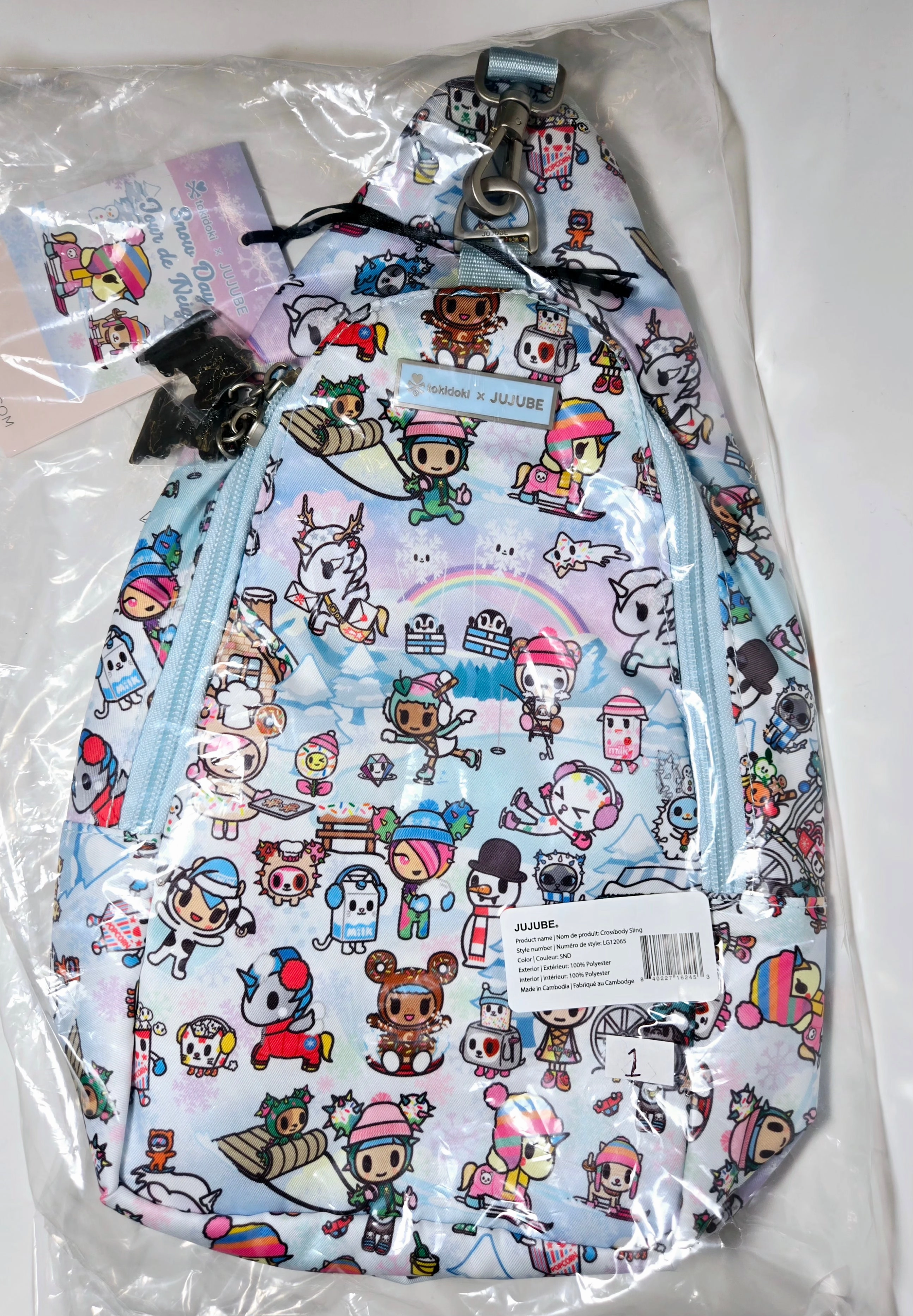 Jujube - Tokidoki - Snow Day - Crossbody Sling