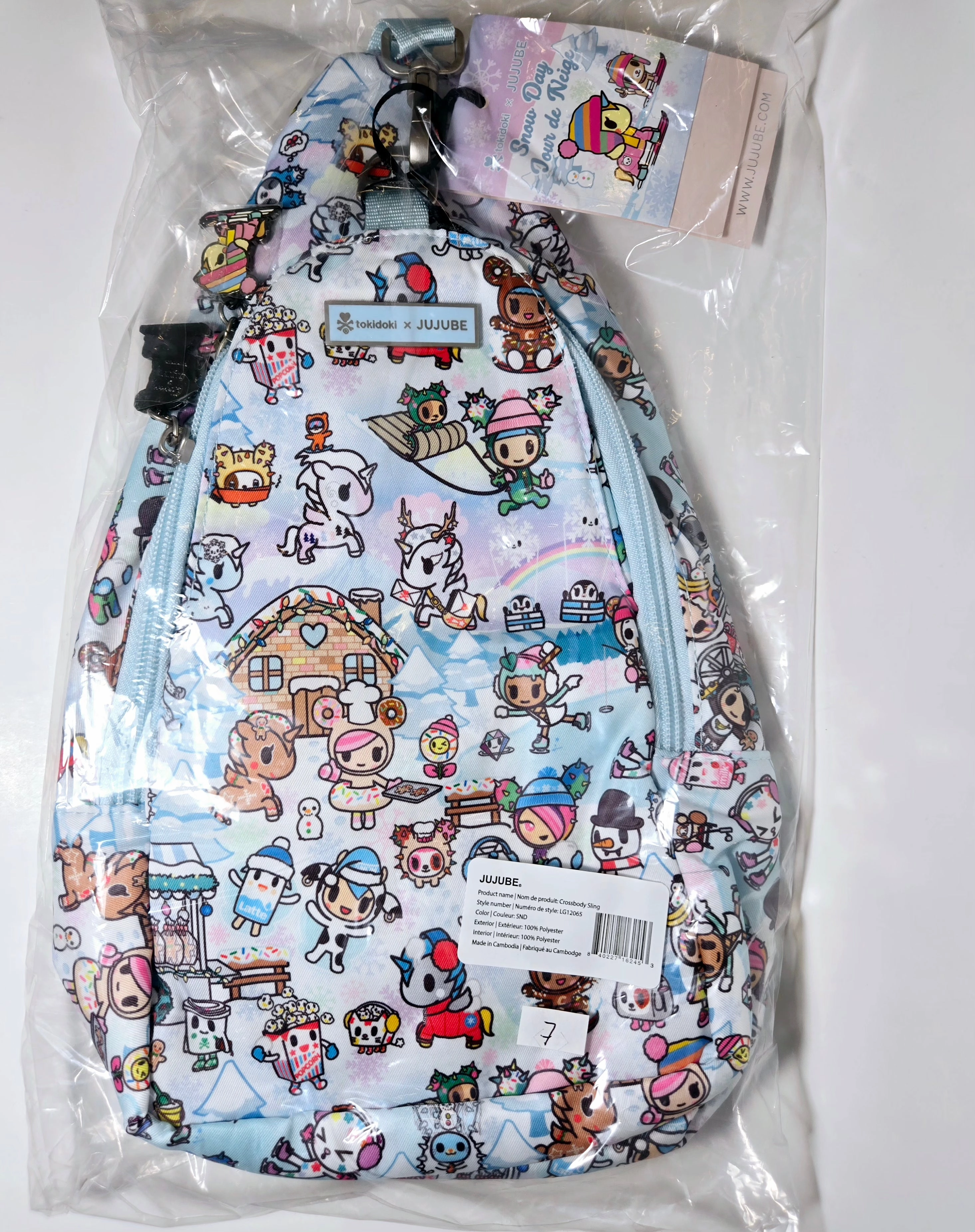 Jujube - Tokidoki - Snow Day - Crossbody Sling