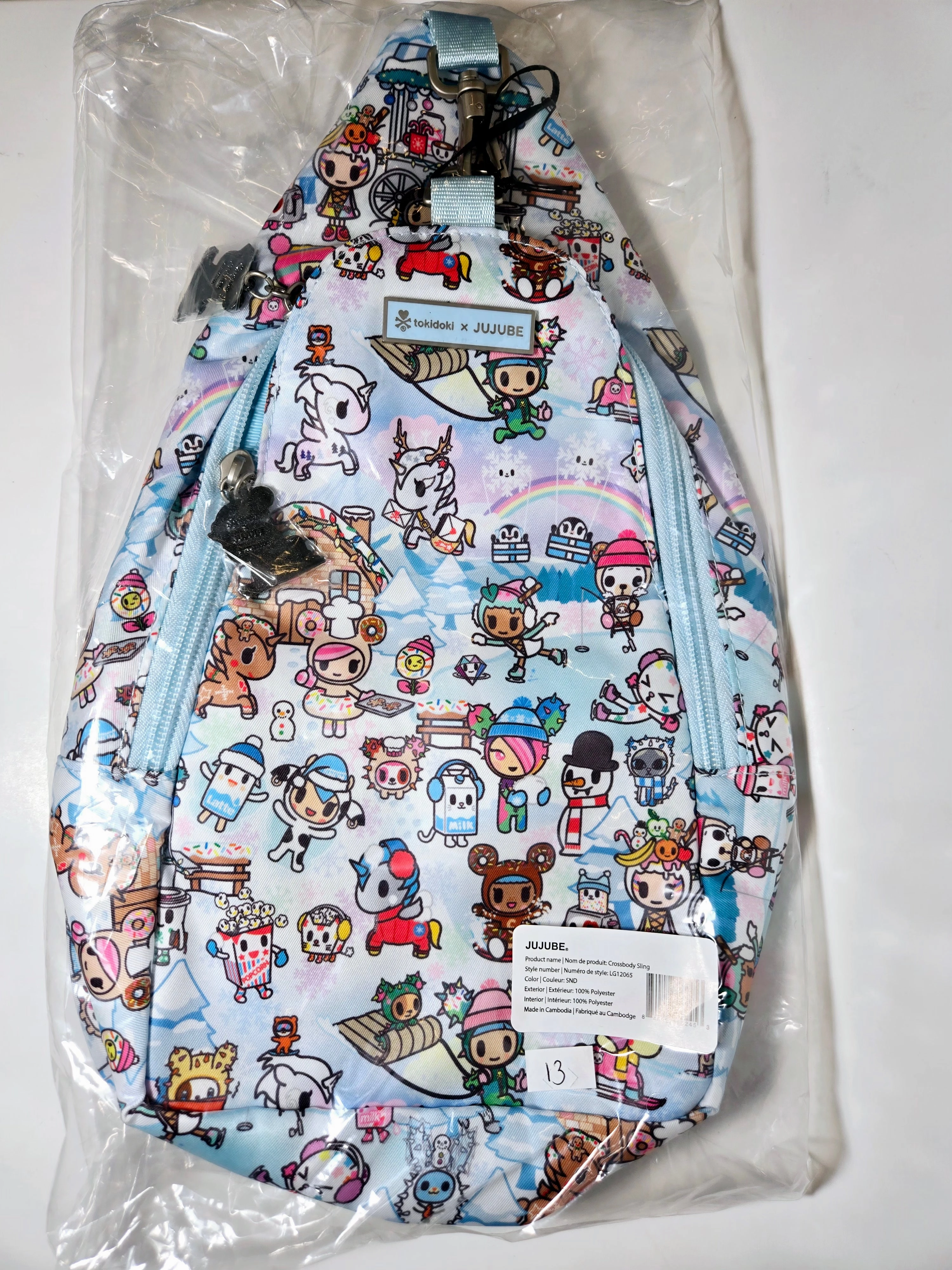 Jujube - Tokidoki - Snow Day - Crossbody Sling