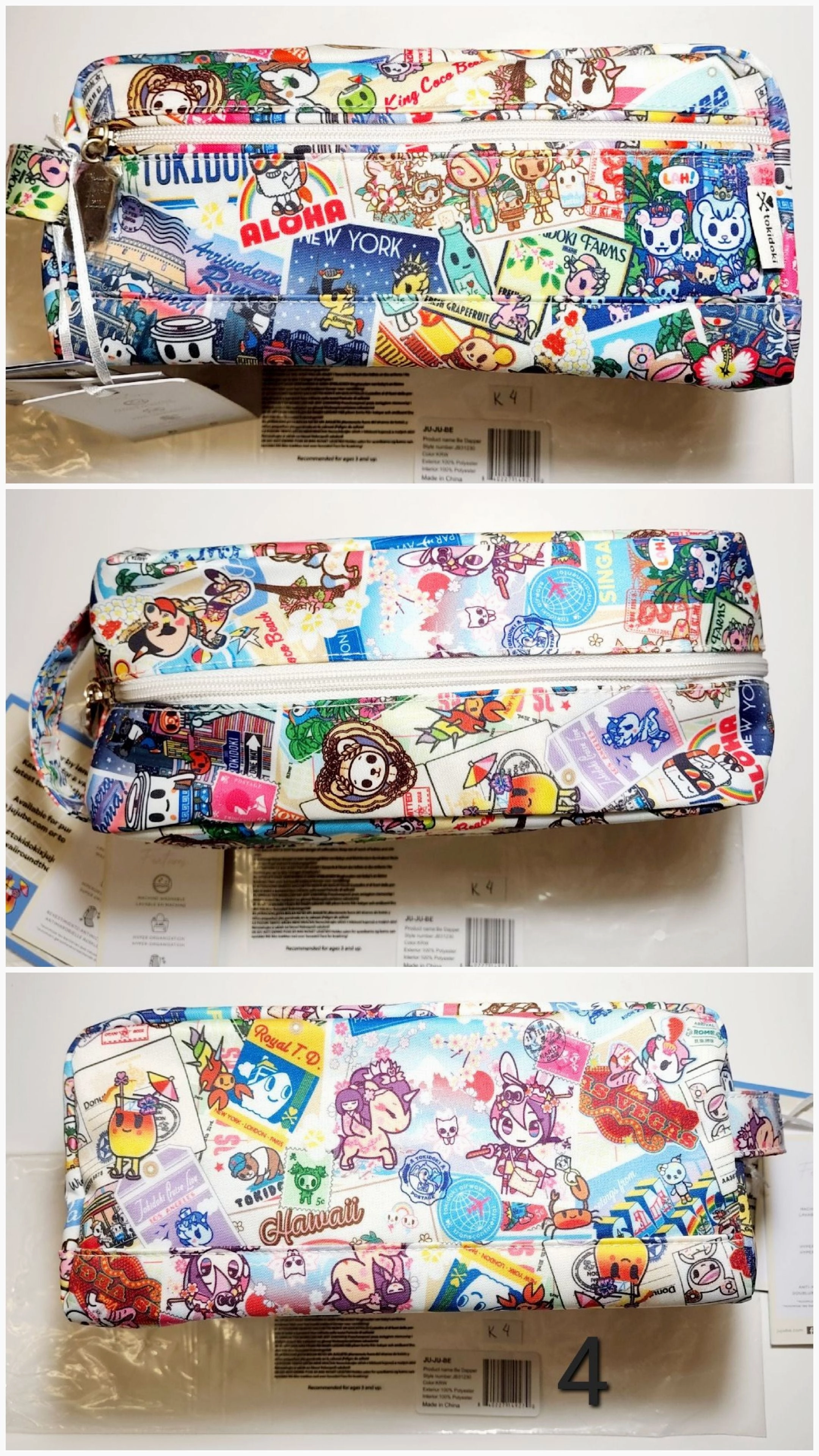 JuJuBe Tokidoki - Be Dapper - Kawaii Around the World