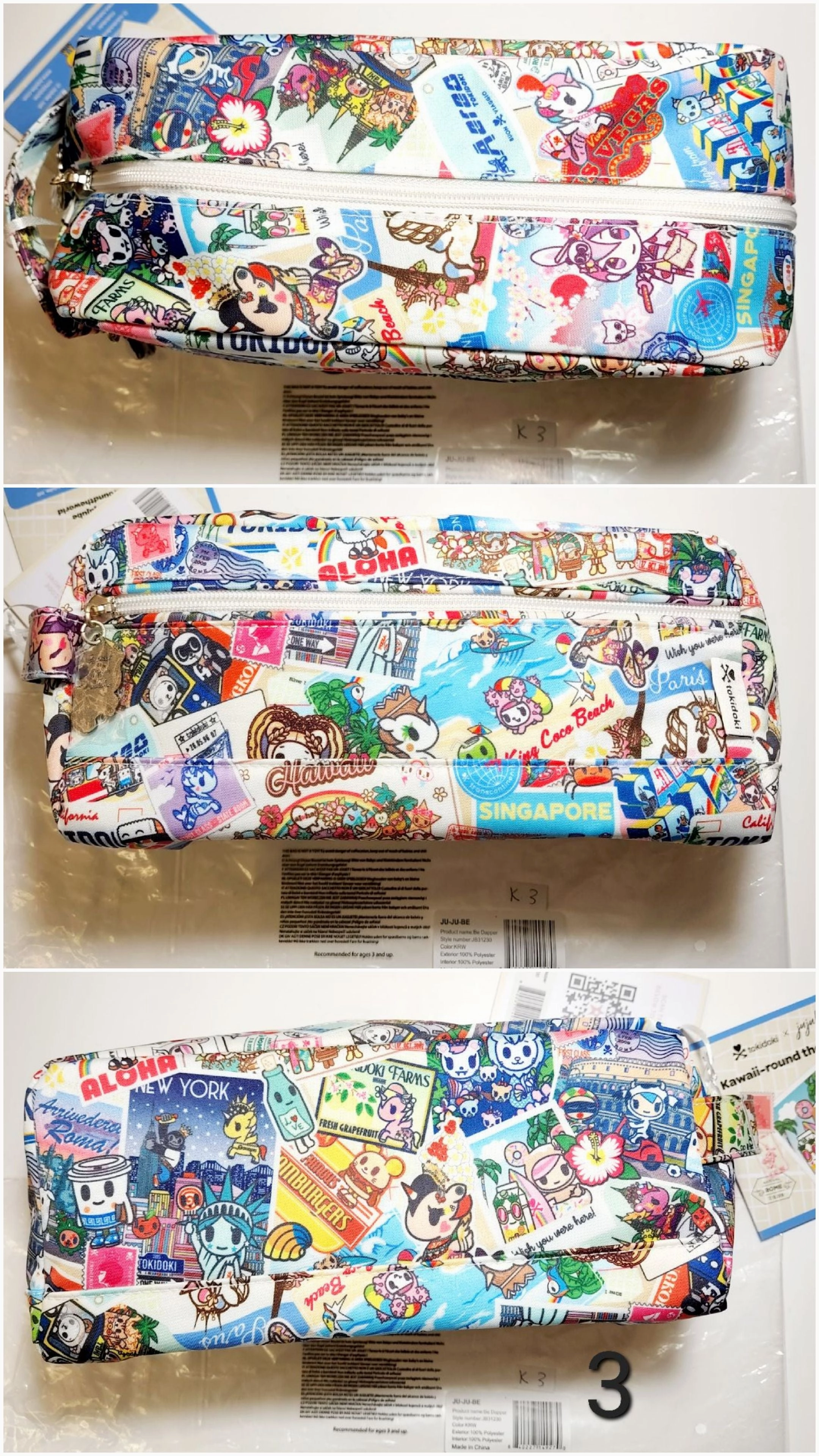 JuJuBe Tokidoki - Be Dapper - Kawaii Around the World