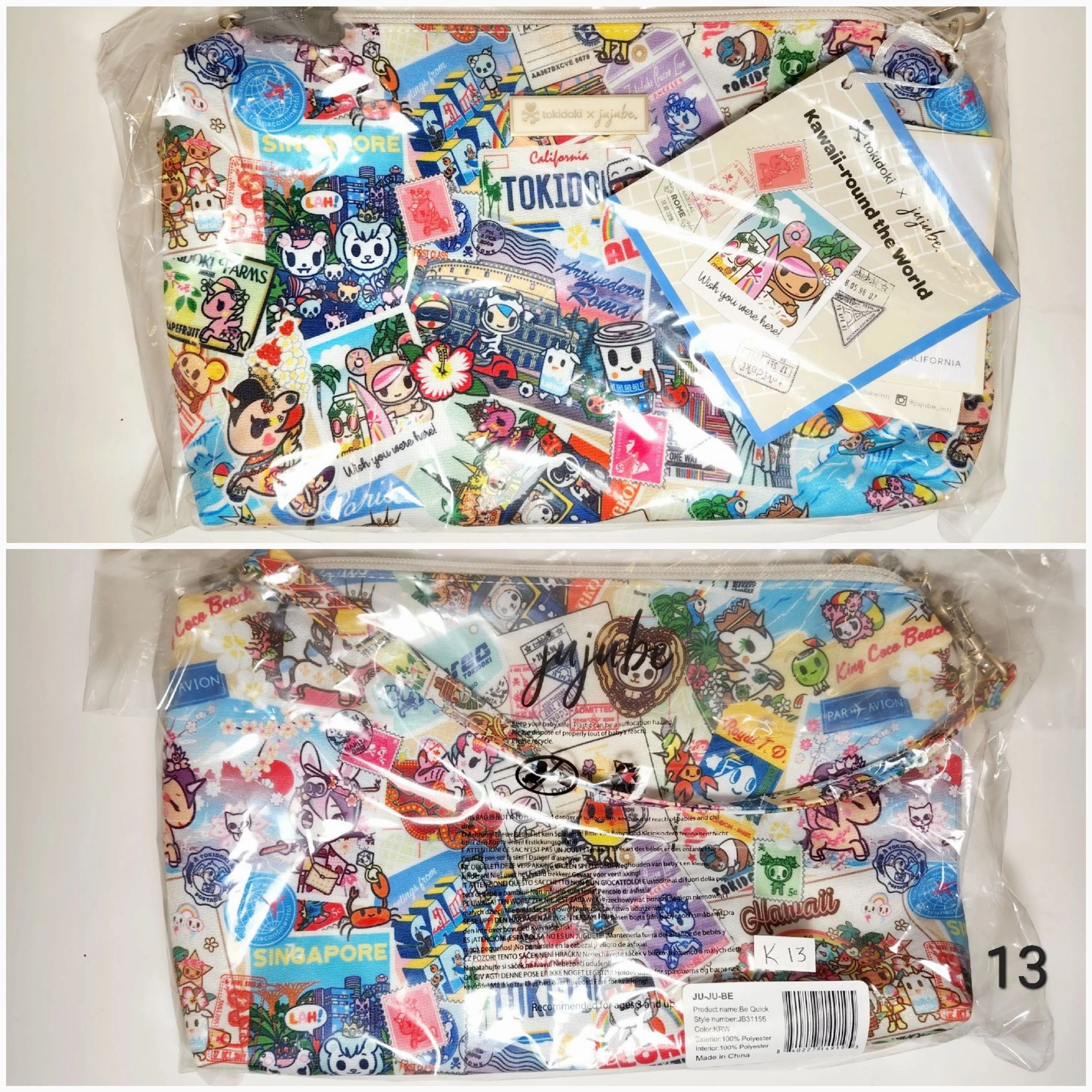 JuJuBe Tokidoki - Be Quick - Kawaii Around the World