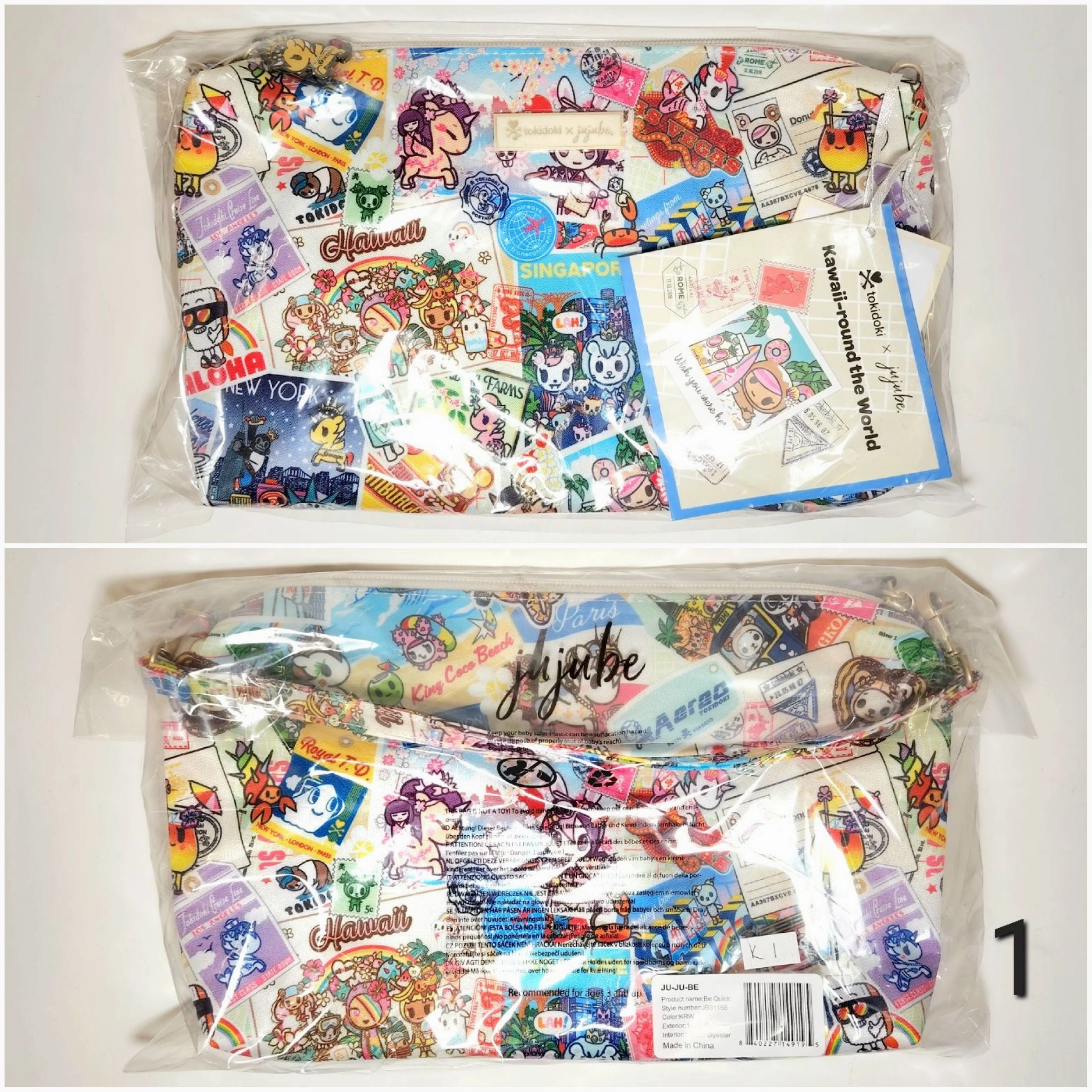 JuJuBe Tokidoki - Be Quick - Kawaii Around the World