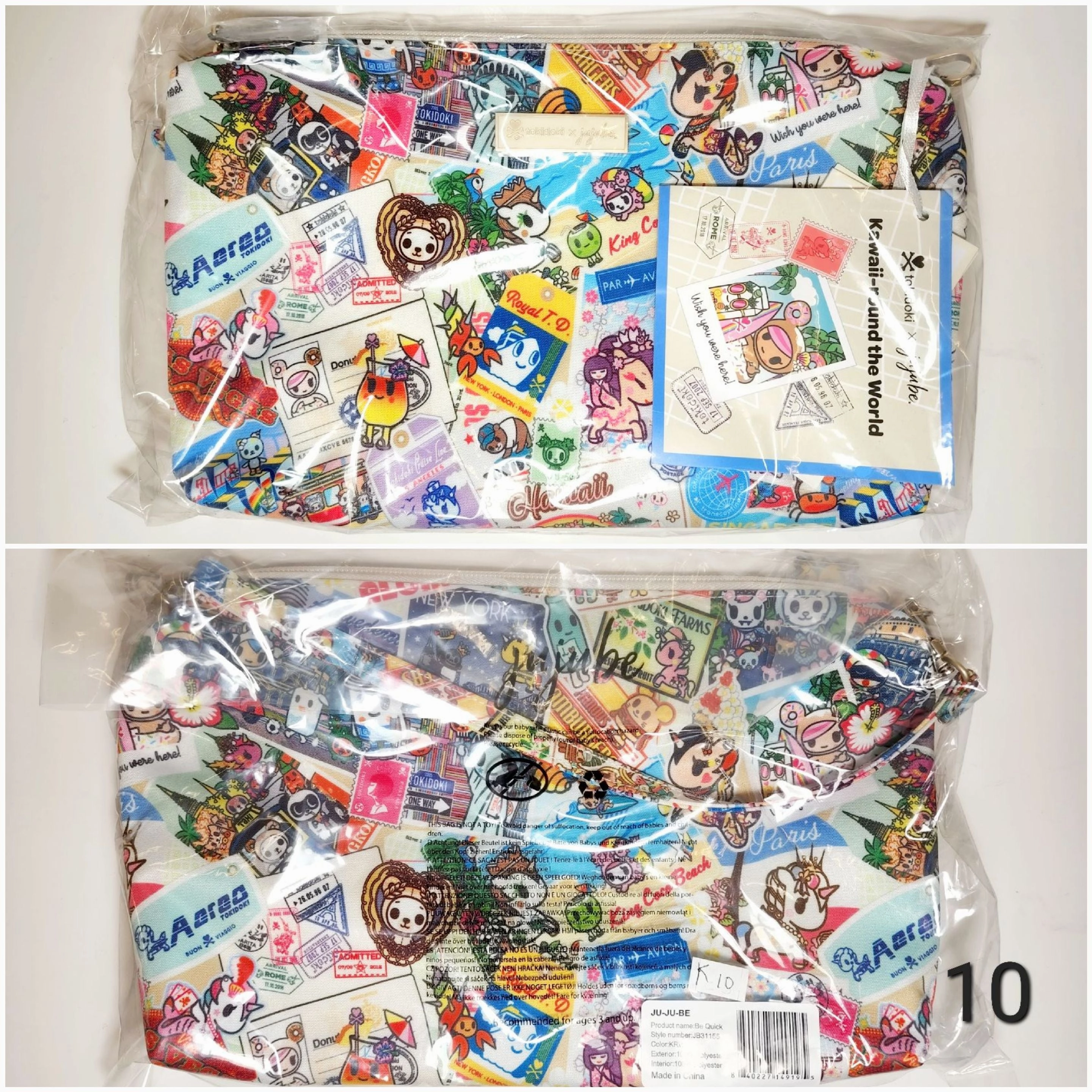 JuJuBe Tokidoki - Be Quick - Kawaii Around the World