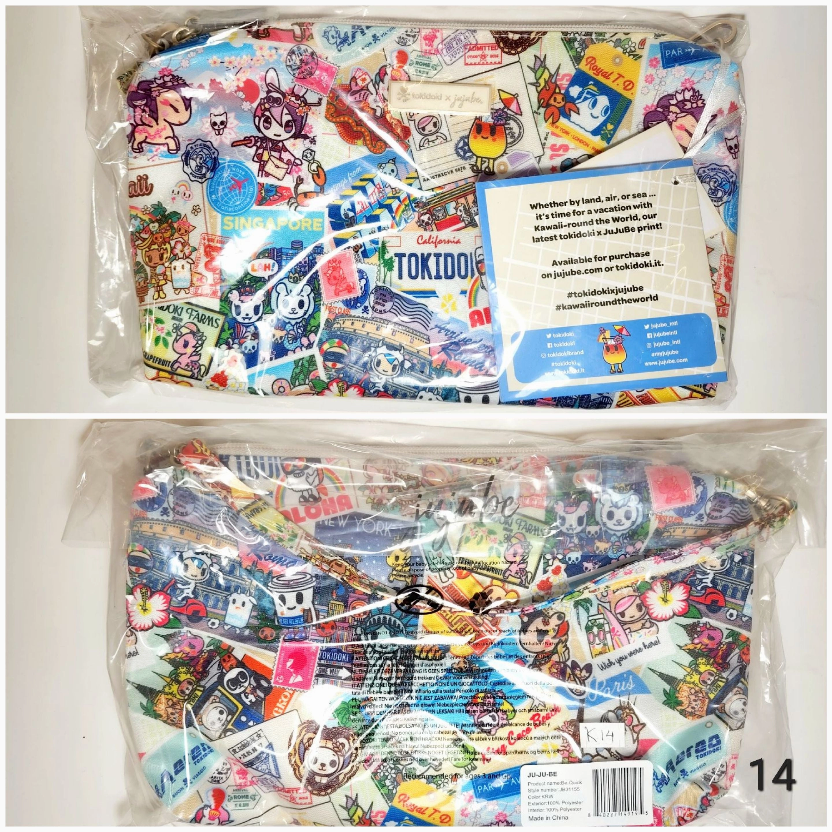 JuJuBe Tokidoki - Be Quick - Kawaii Around the World
