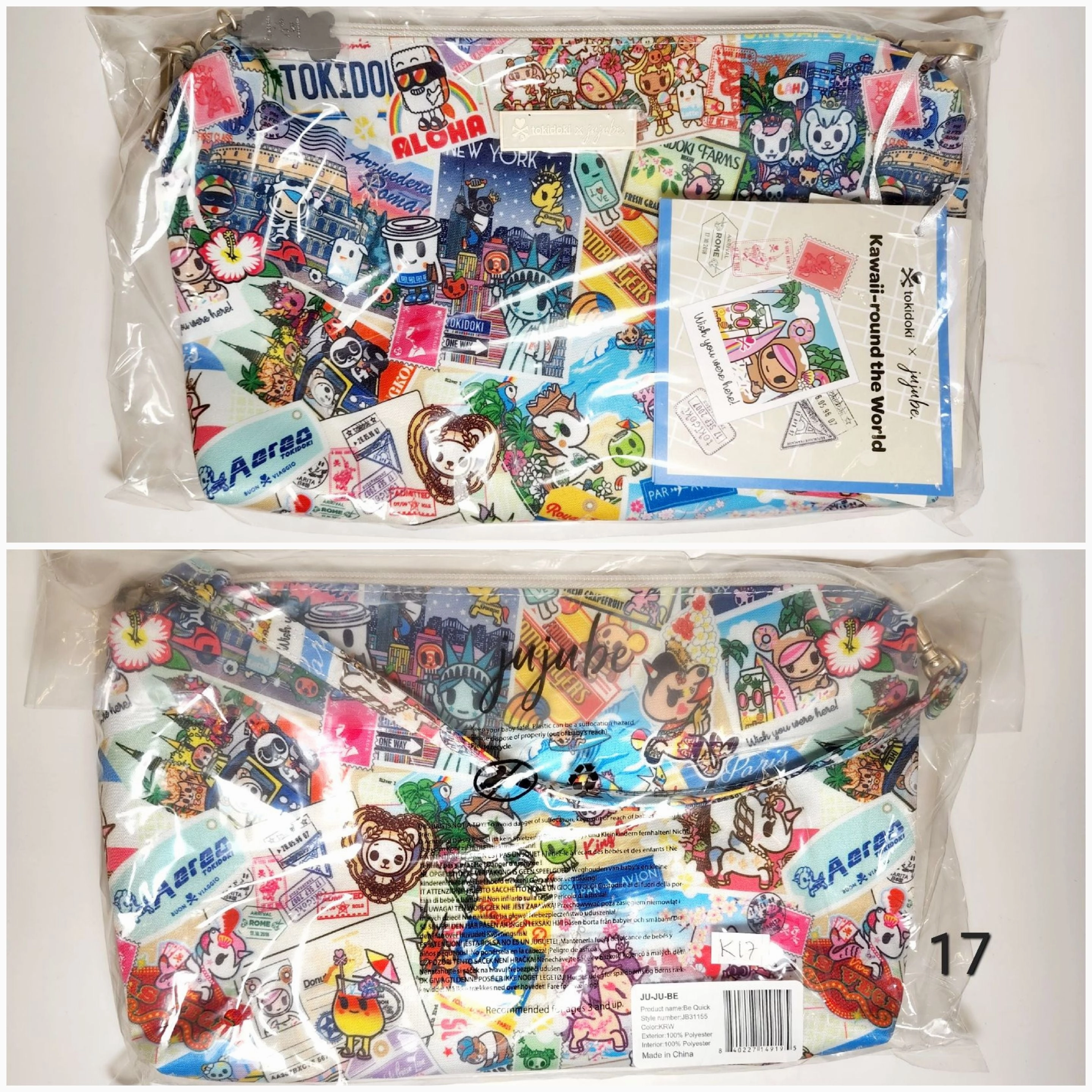 JuJuBe Tokidoki - Be Quick - Kawaii Around the World