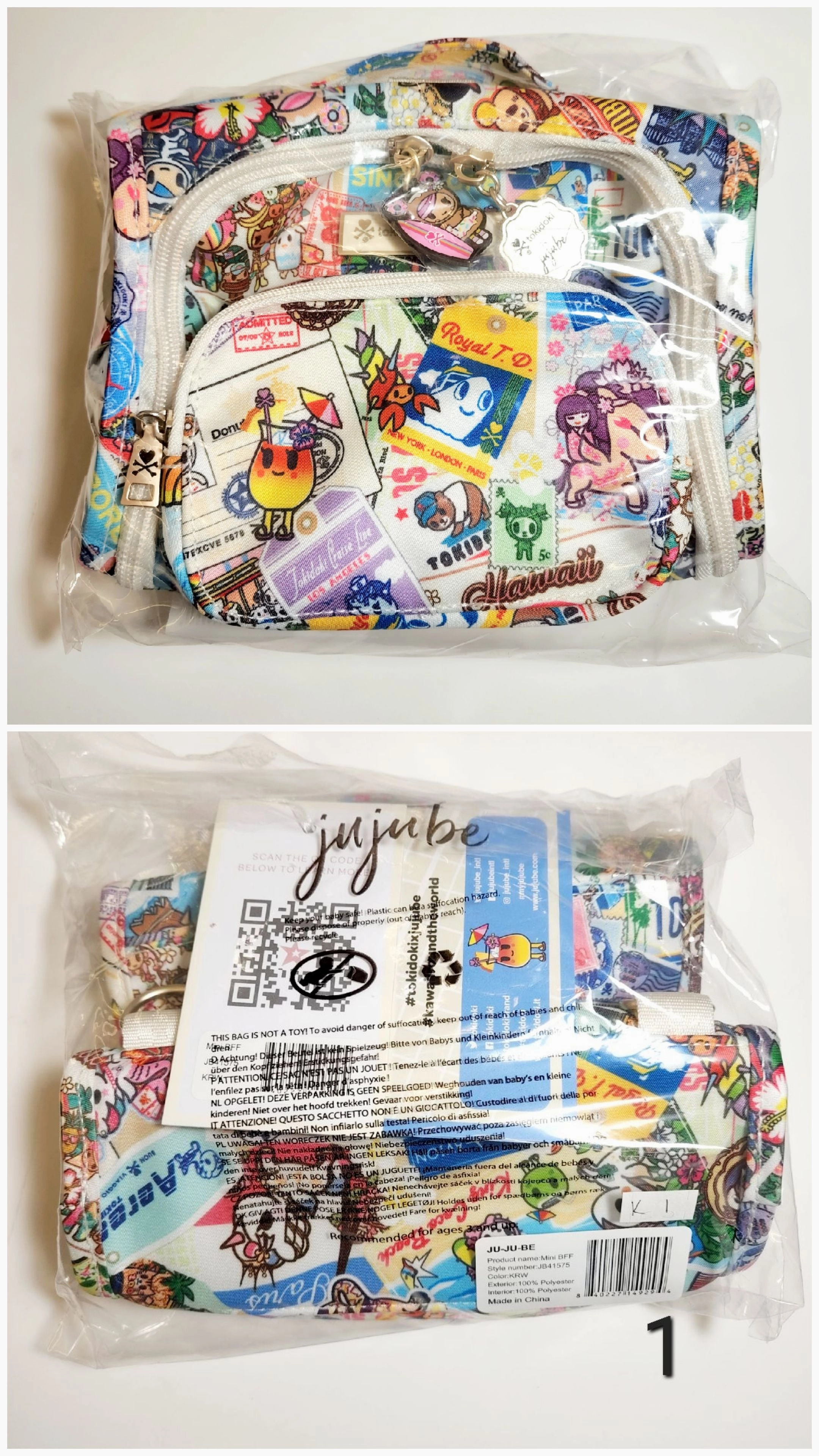 JuJuBe Tokidoki - Mini Bff - Kawaii Around the World