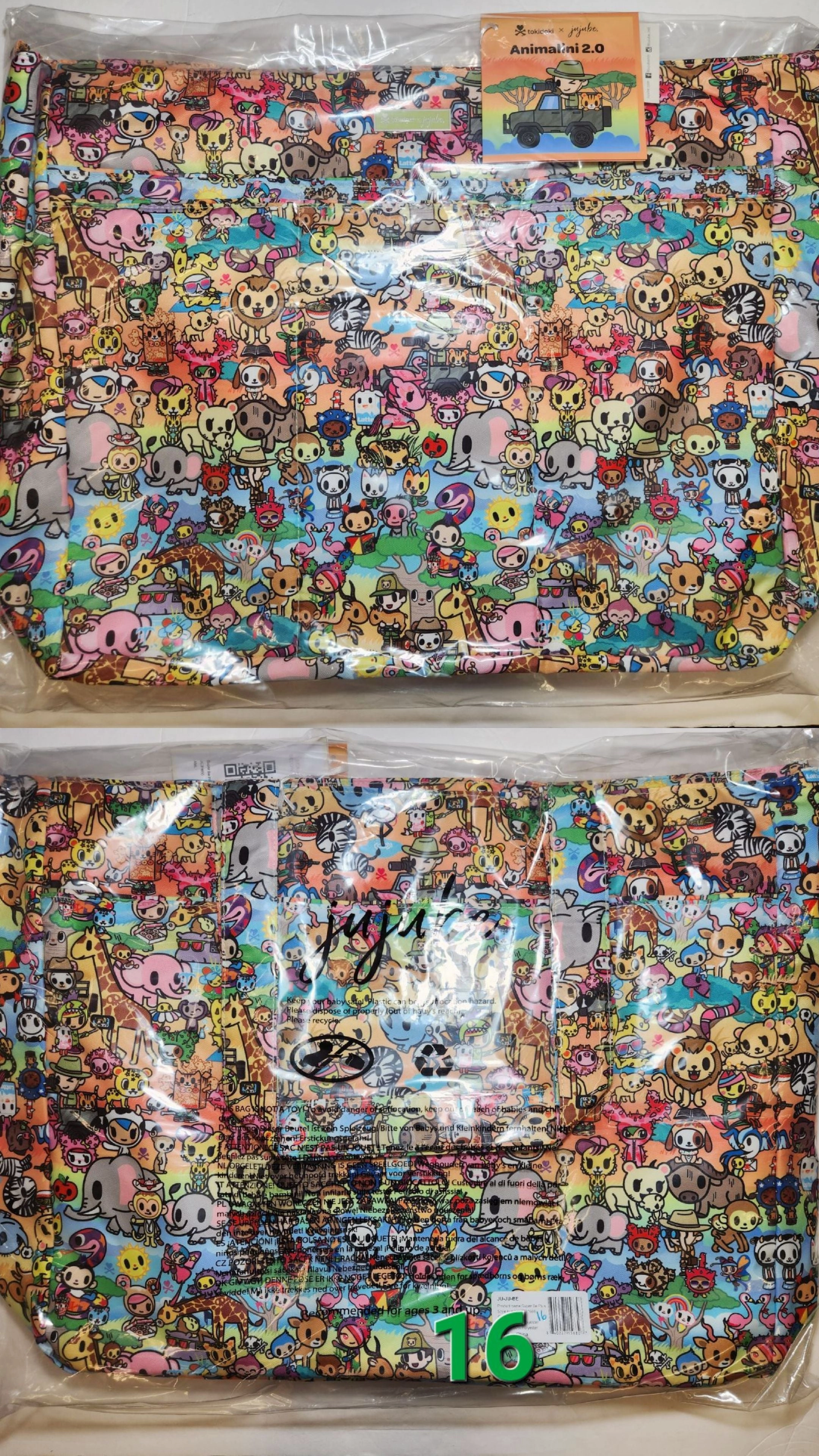 JuJuBe Tokidoki - Super be - Animalini 2.0