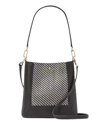 Kate Spade New York Lena Straw Bucket Bag