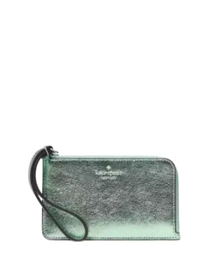 Kate Spade New York Lucy Metallic Small L-zip Wristlet